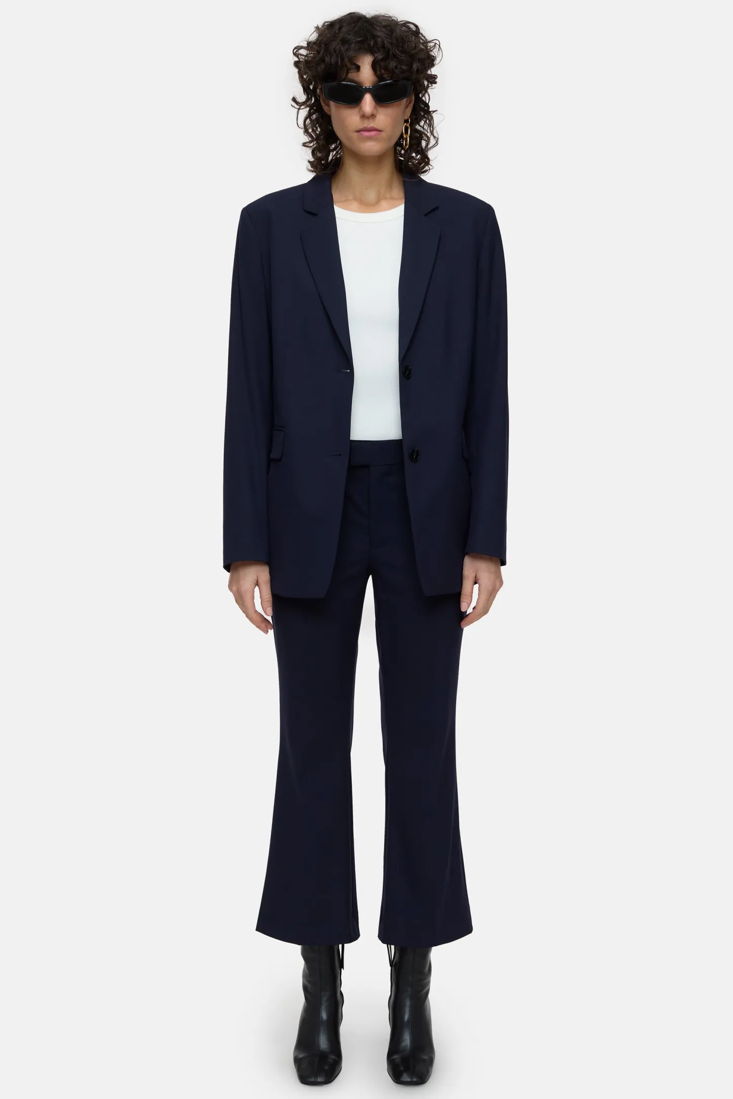 CLOSED Broek>Relaxte Broek - Stijlnaam Wharton Donkere Nacht