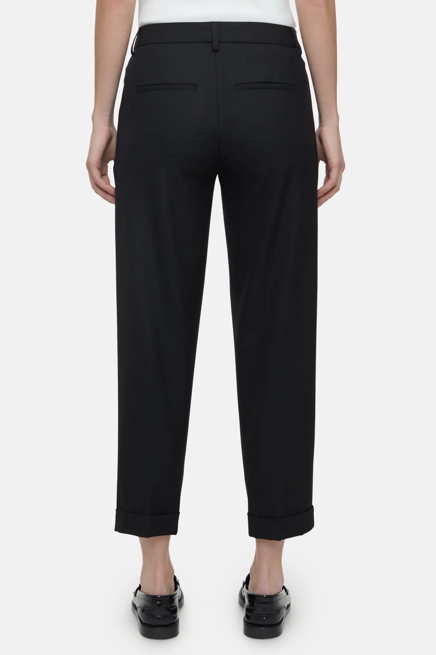 CLOSED Broek>Relaxte Broek - Stijlnaam Auckley Zwart