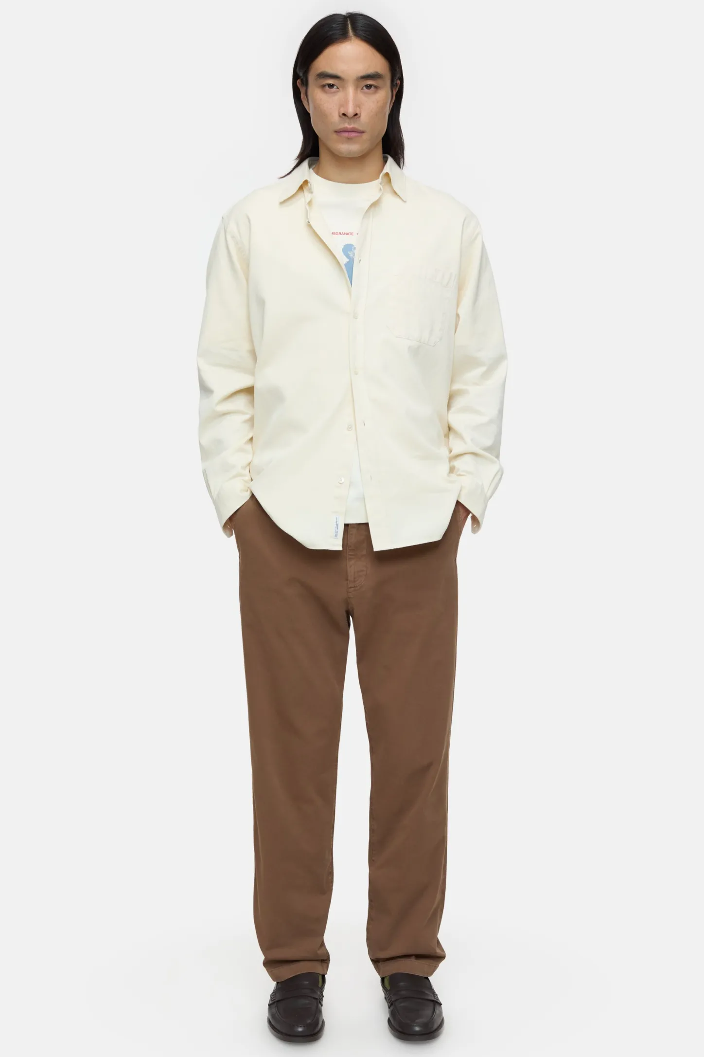 CLOSED Broek>Relaxte Broek - Stijlnaam Tacoma Taps Toelopend Teakhout