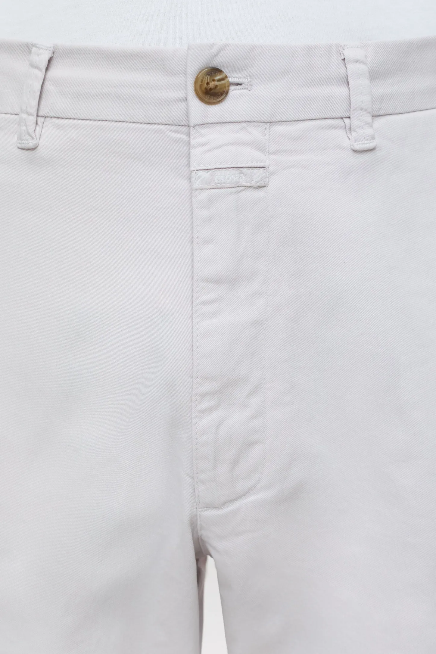 CLOSED Broek>Relaxte Broek - Stijlnaam Tacoma Taps Toelopend Mist Grijs