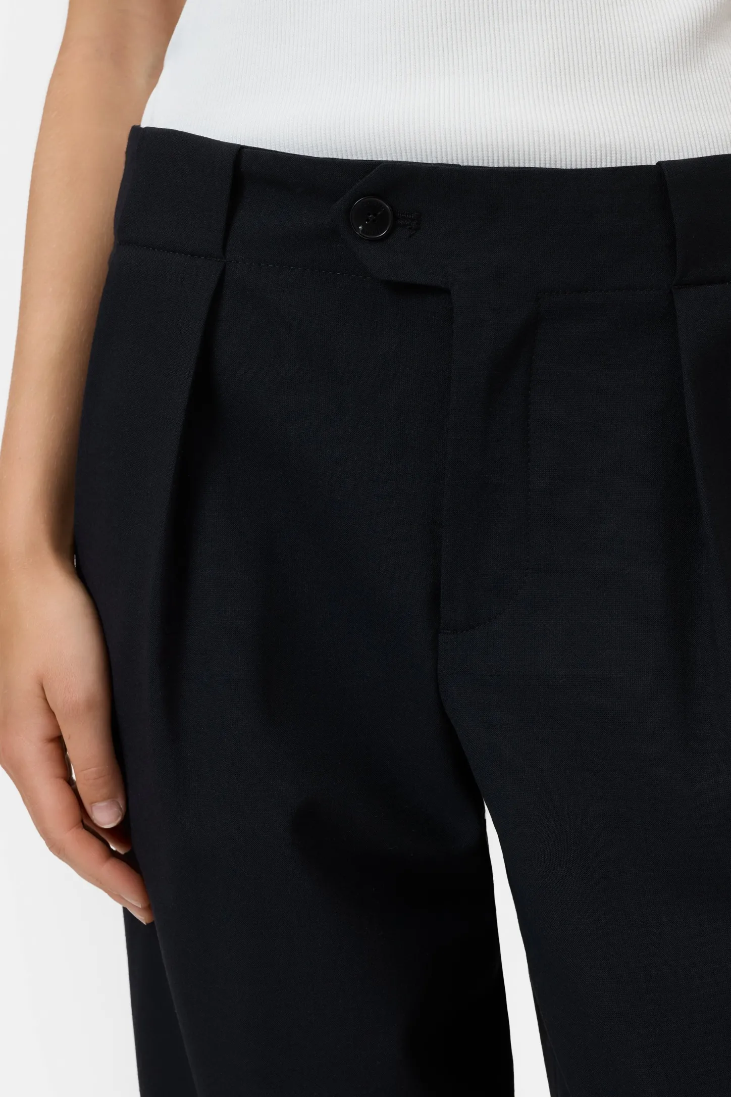 CLOSED Broek>Relaxte Broek - Stijlnaam Mawson Zwart