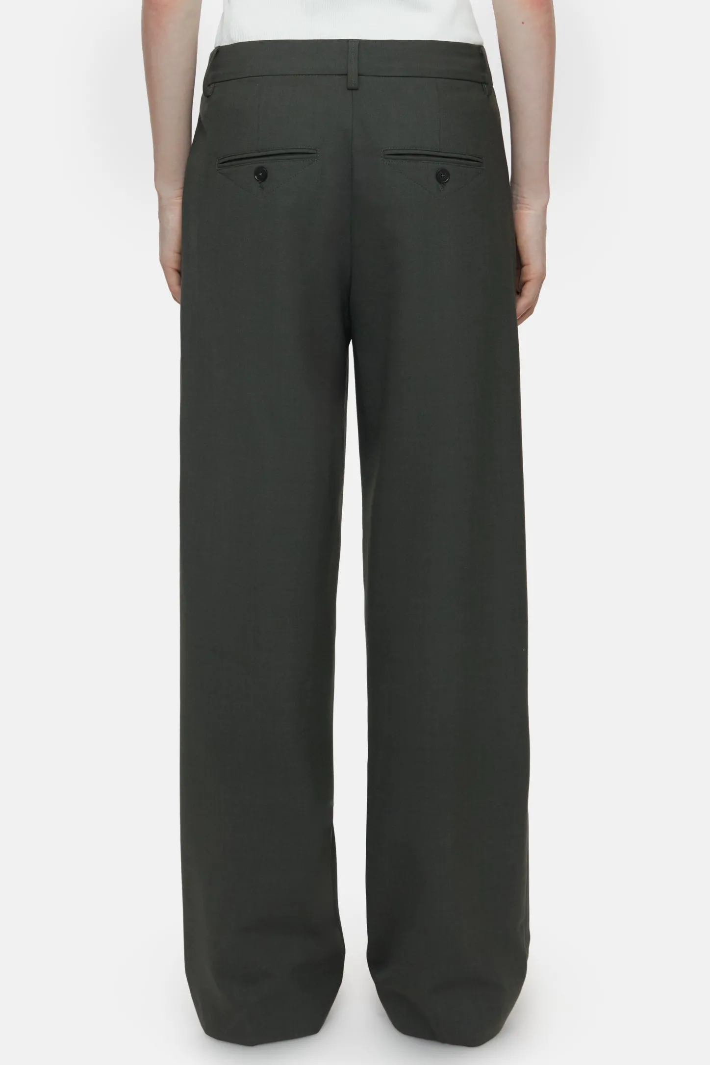 CLOSED Broek>Relaxte Broek - Stijlnaam Jurdy Groen Onkruid