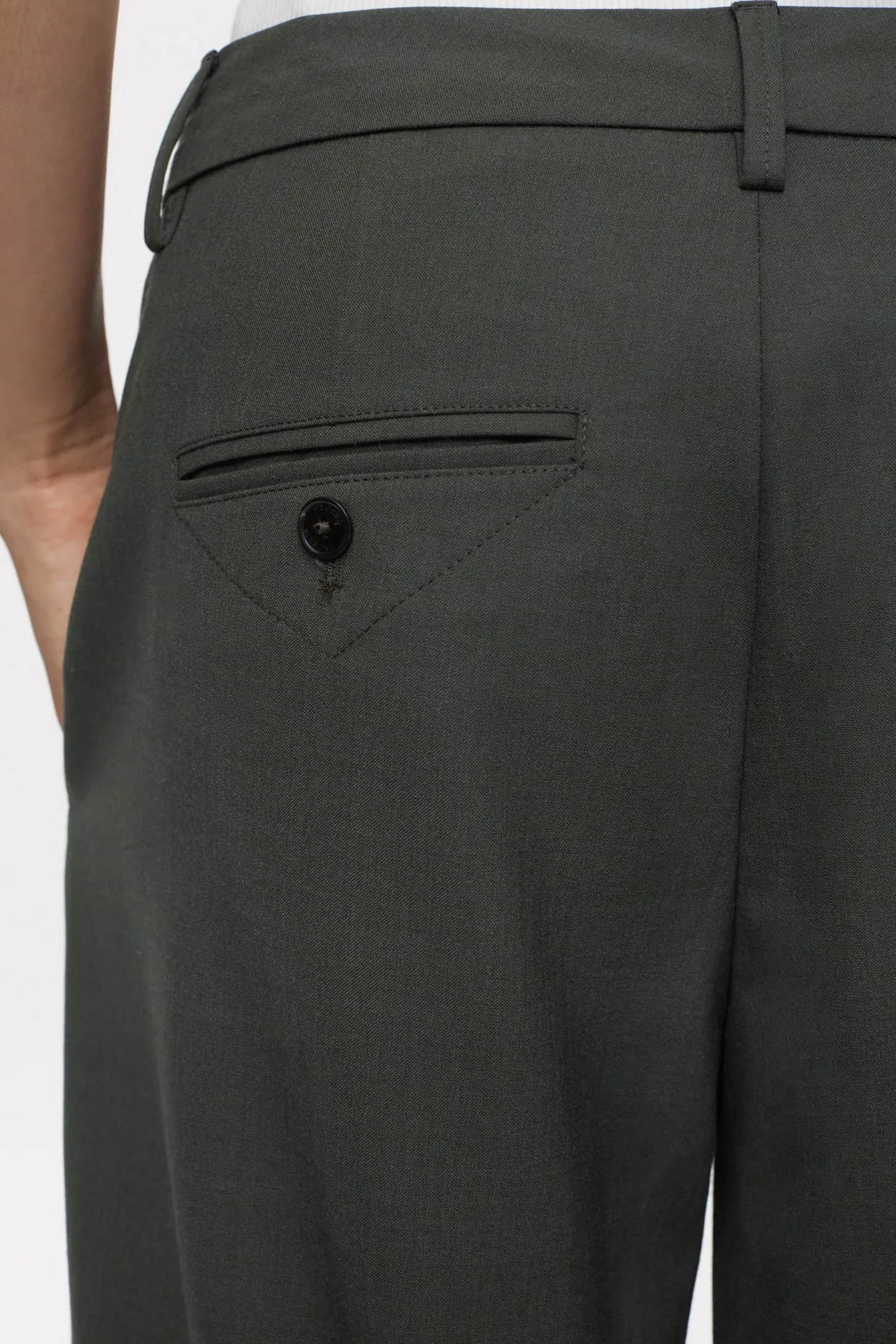 CLOSED Broek>Relaxte Broek - Stijlnaam Jurdy Groen Onkruid