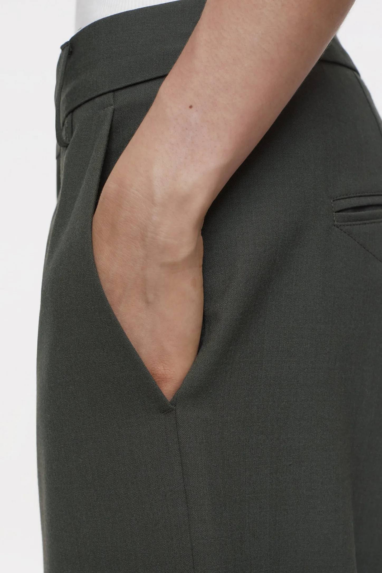 CLOSED Broek>Relaxte Broek - Stijlnaam Jurdy Groen Onkruid