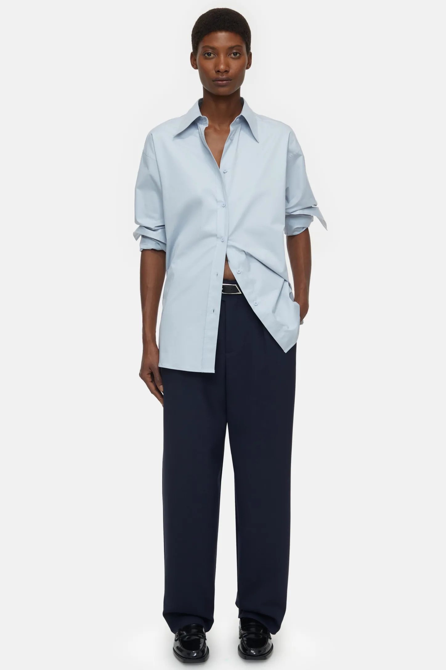 CLOSED Broek>Relaxte Broek - Stijlnaam Mawson Donkere Nacht