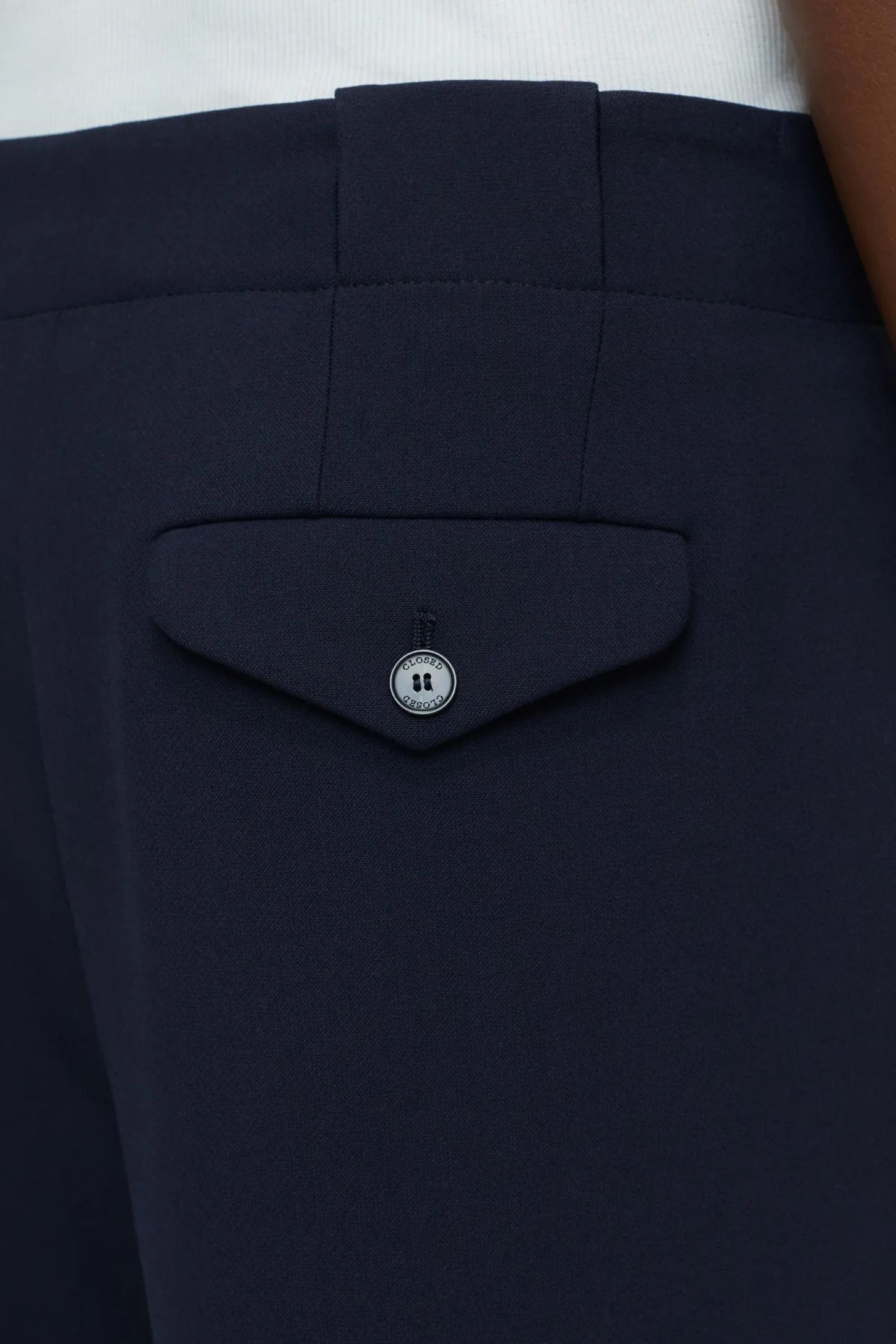 CLOSED Broek>Relaxte Broek - Stijlnaam Mawson Donkere Nacht