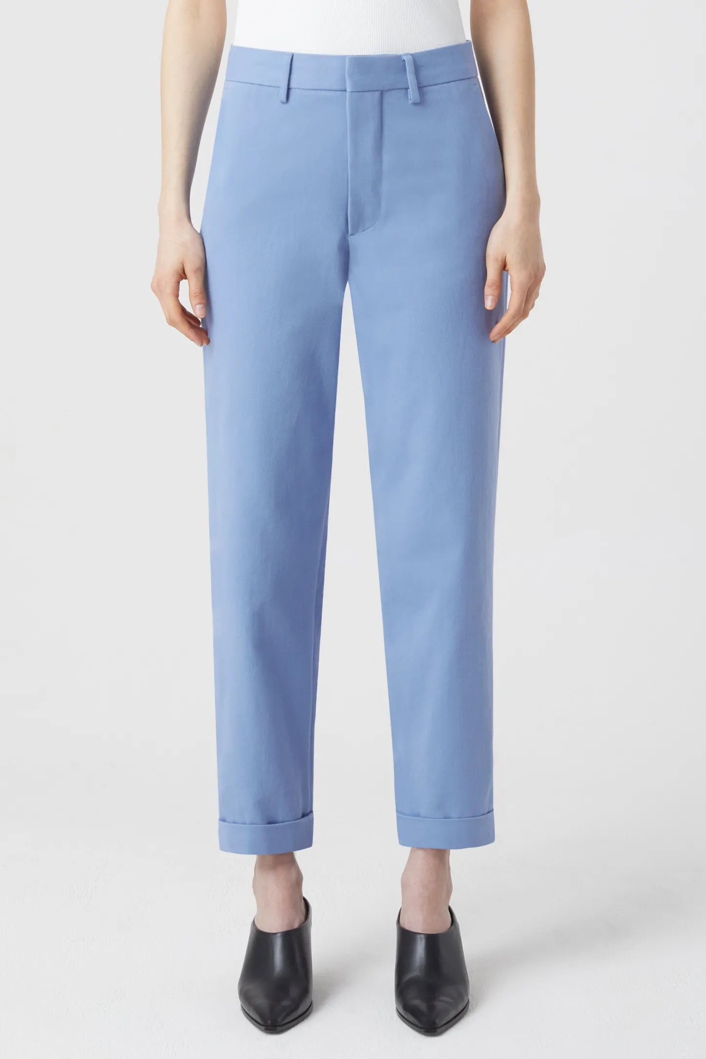 CLOSED Broek>Relaxte Broek - Stijlnaam Auckley Blauwe Horizon