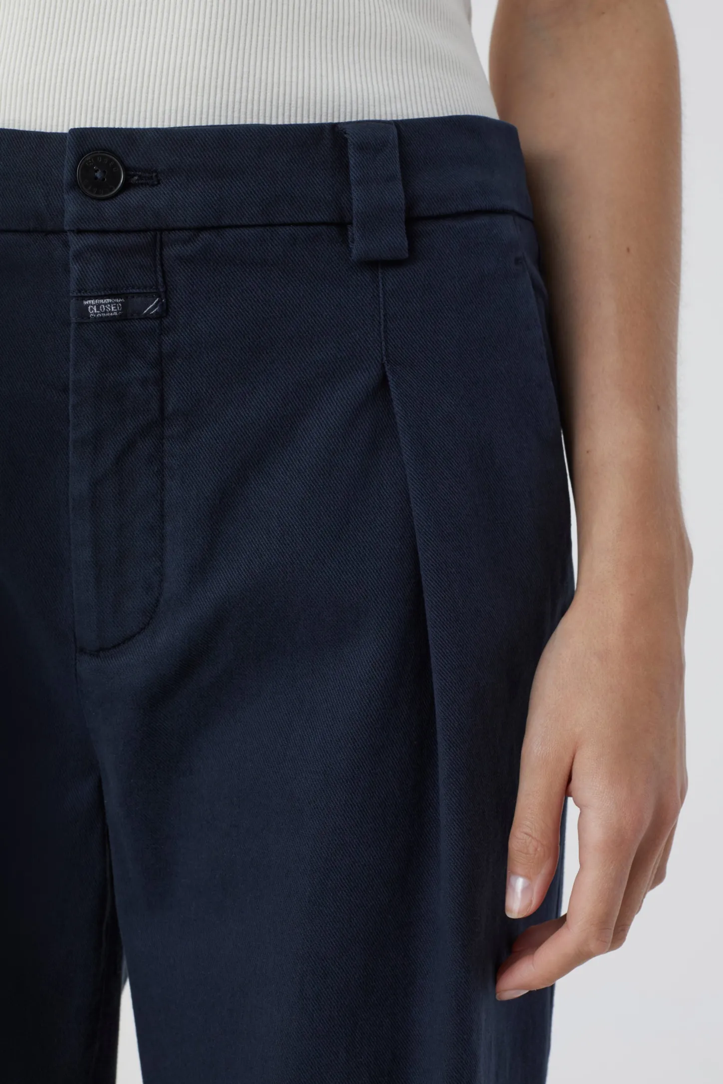 CLOSED Broek>Relaxte Broek - Stijlnaam Brooks Donkere Nacht