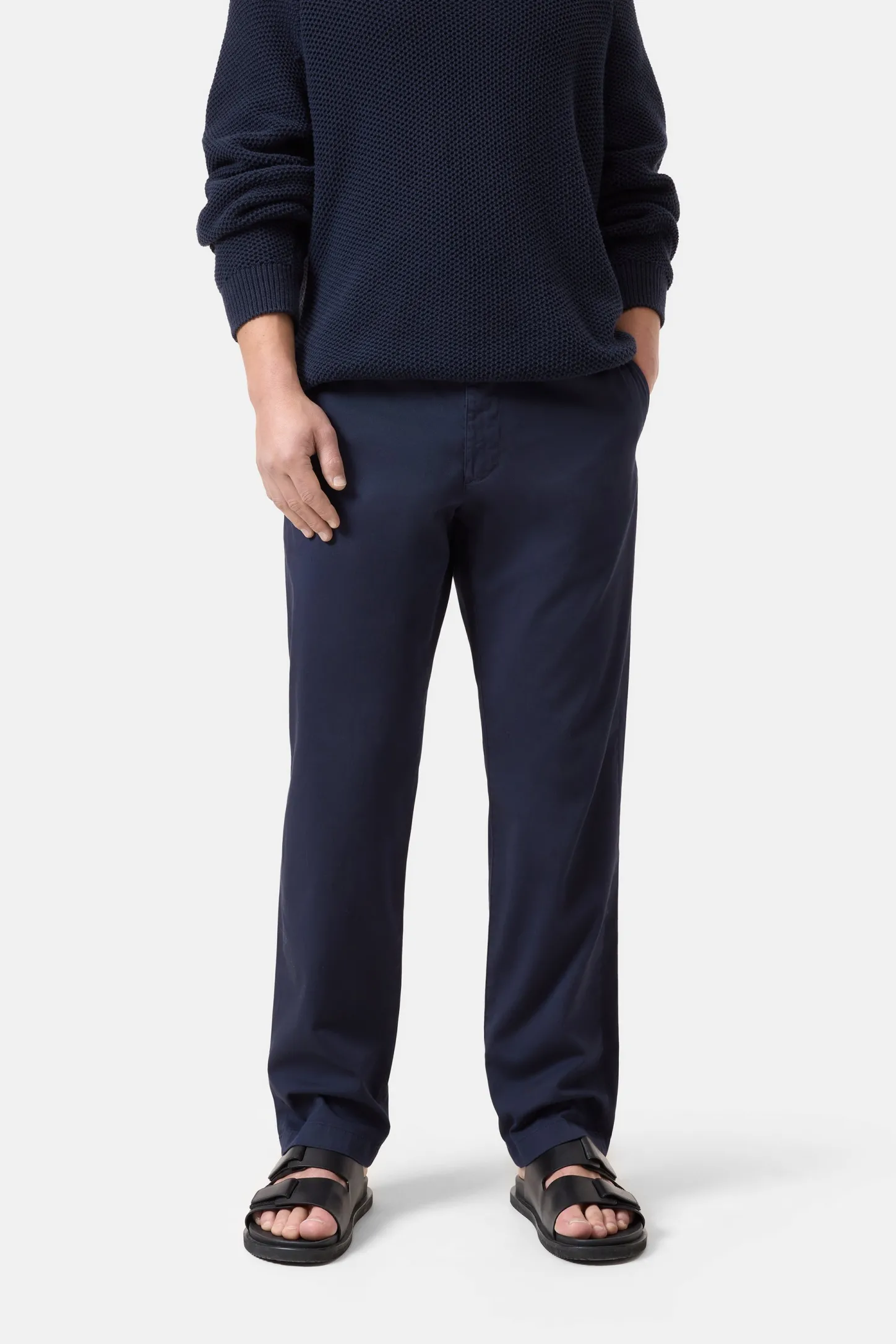 CLOSED Broek>Relaxte Broek - Stijlnaam Tacoma Taps Toelopend Donkere Nacht