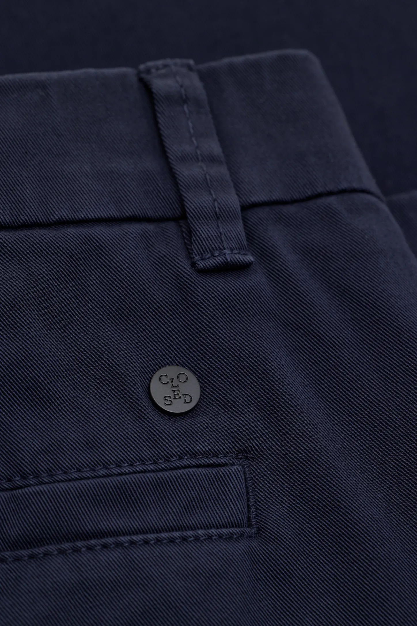 CLOSED Broek>Relaxte Broek - Stijlnaam Tacoma Taps Toelopend Donkere Nacht