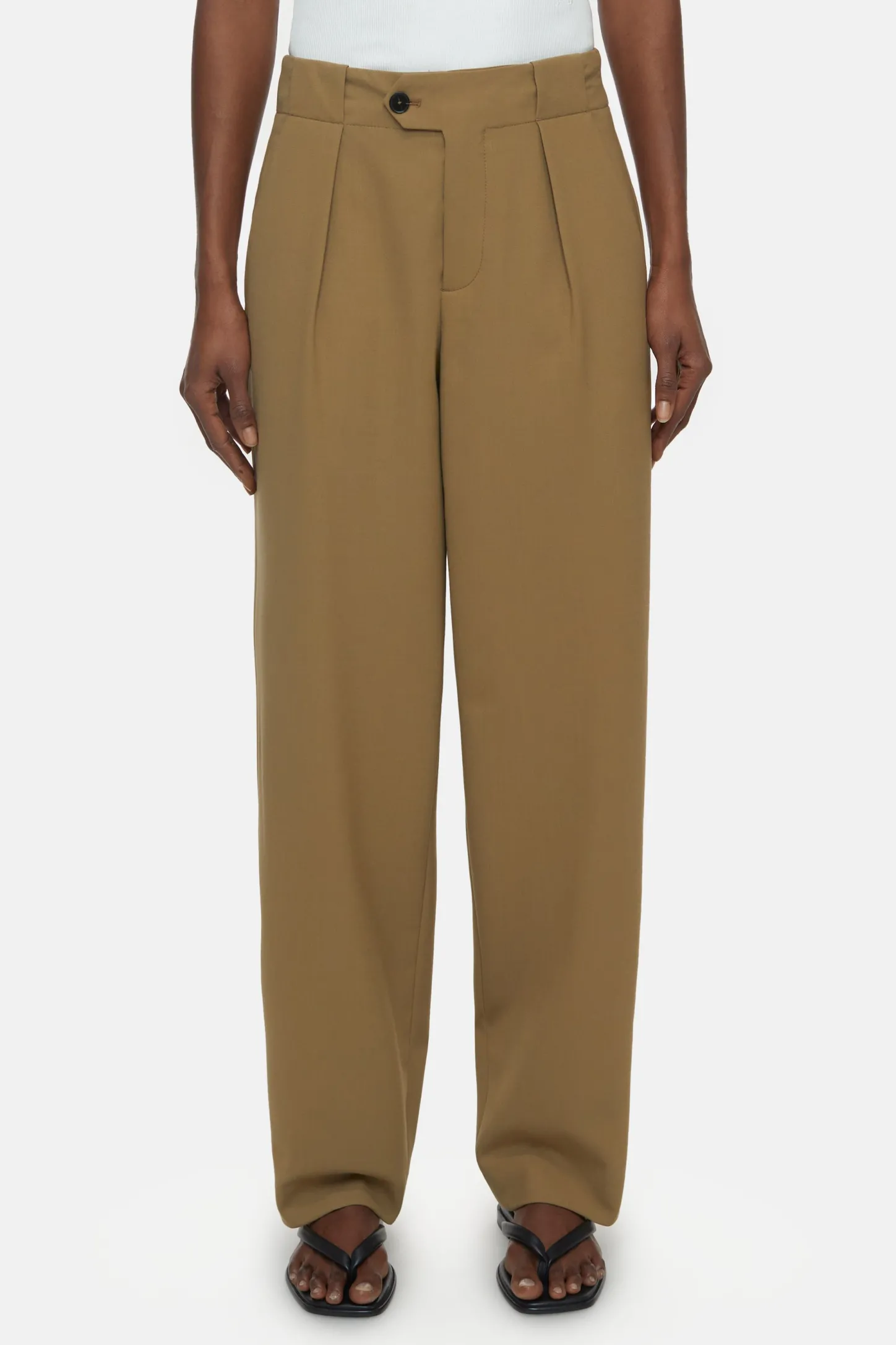 CLOSED Broek>Relaxte Broek - Stijlnaam Mawson Taupebeige