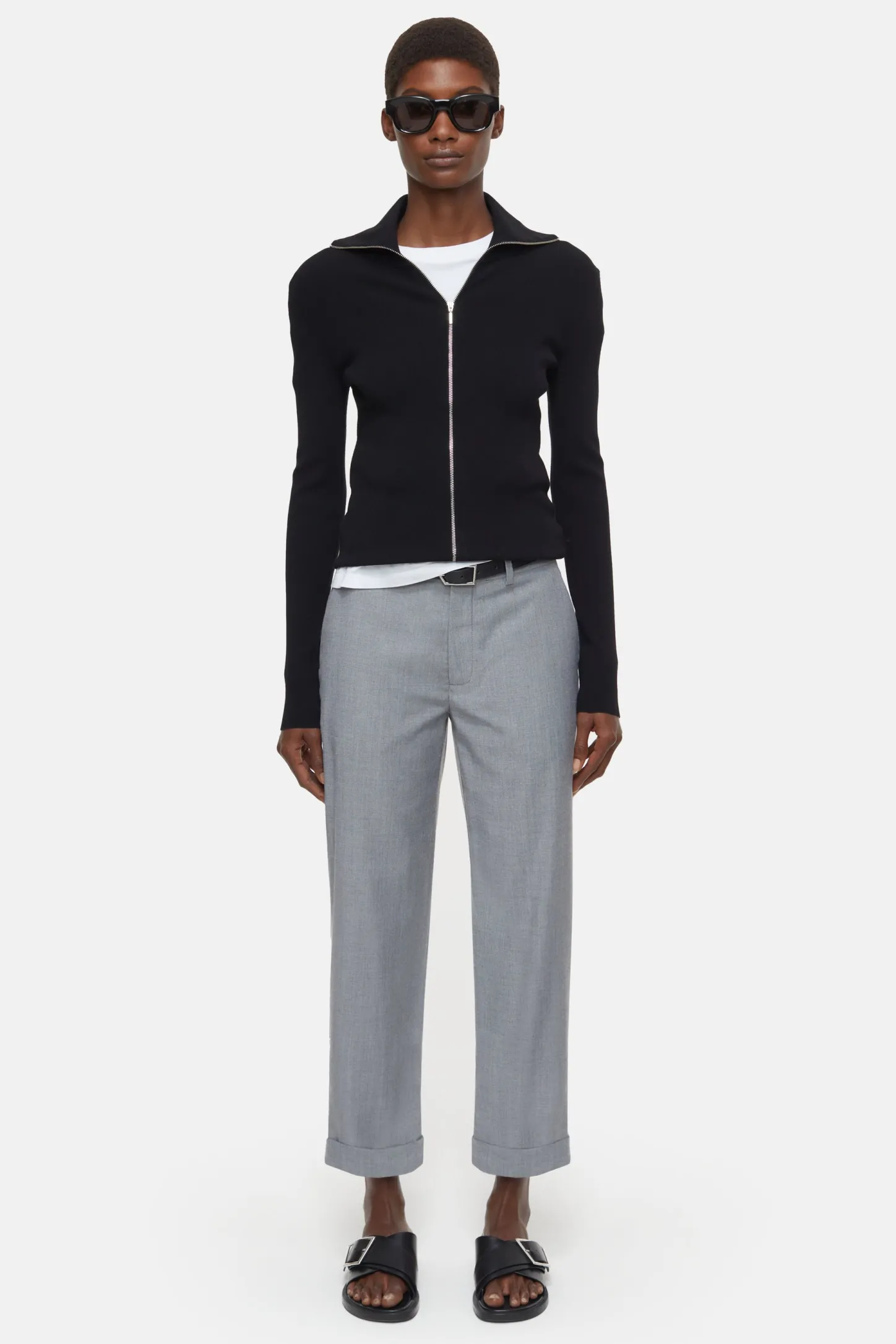 CLOSED Broek>Relaxte Broek - Stijlnaam Auckley Grijs