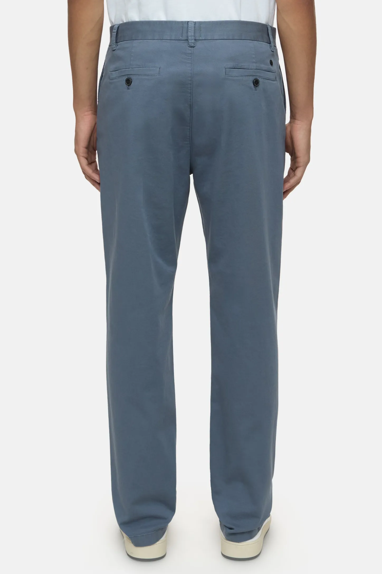 CLOSED Broek>Relaxte Broek - Stijlnaam Tacoma Taps Toelopend Blauw Industrieel