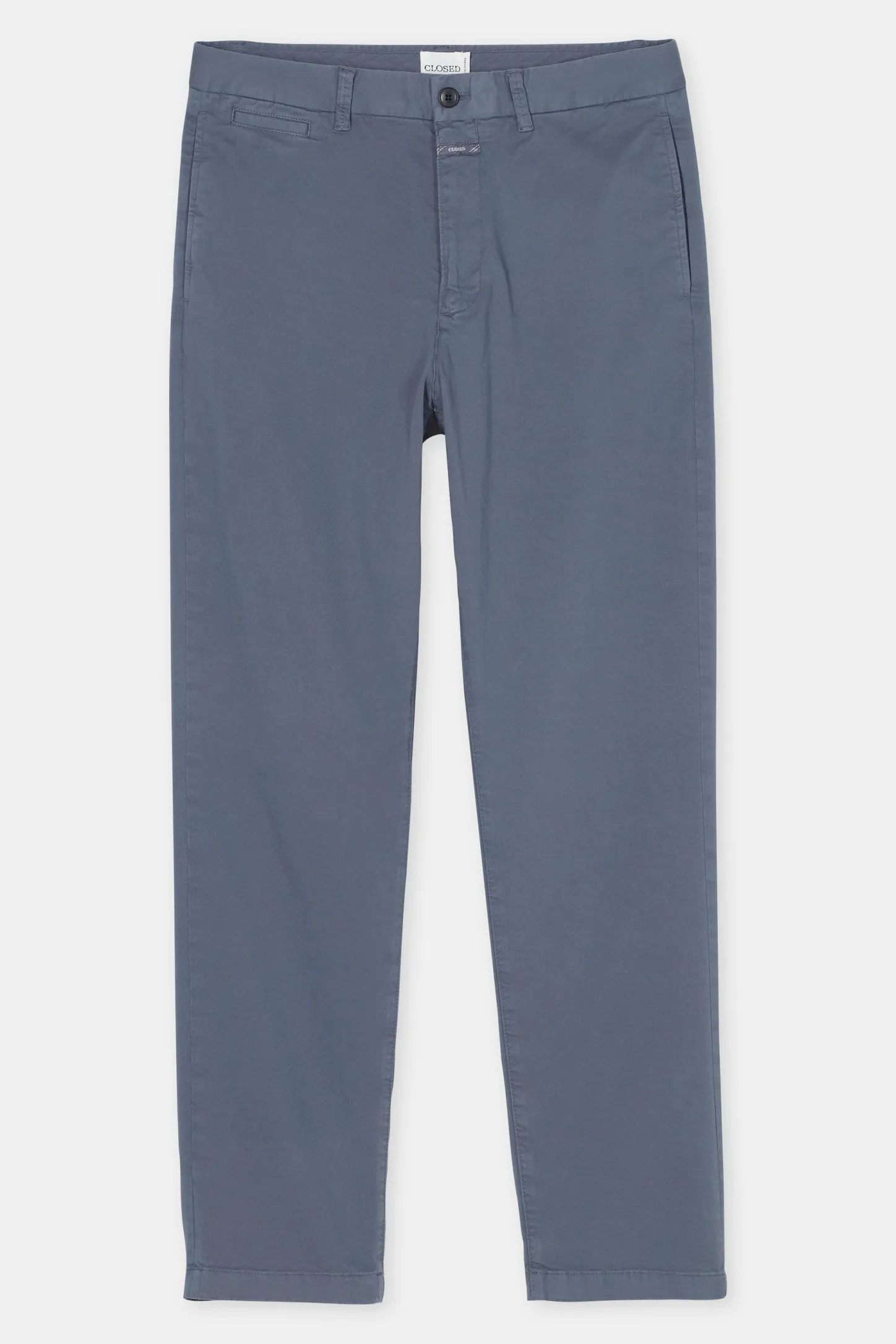 CLOSED Broek>Relaxte Broek - Stijlnaam Tacoma Taps Toelopend Blauw Industrieel