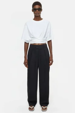 CLOSED Lange Denim>Relaxte Broek - Stijlnaam Mawson Zwart