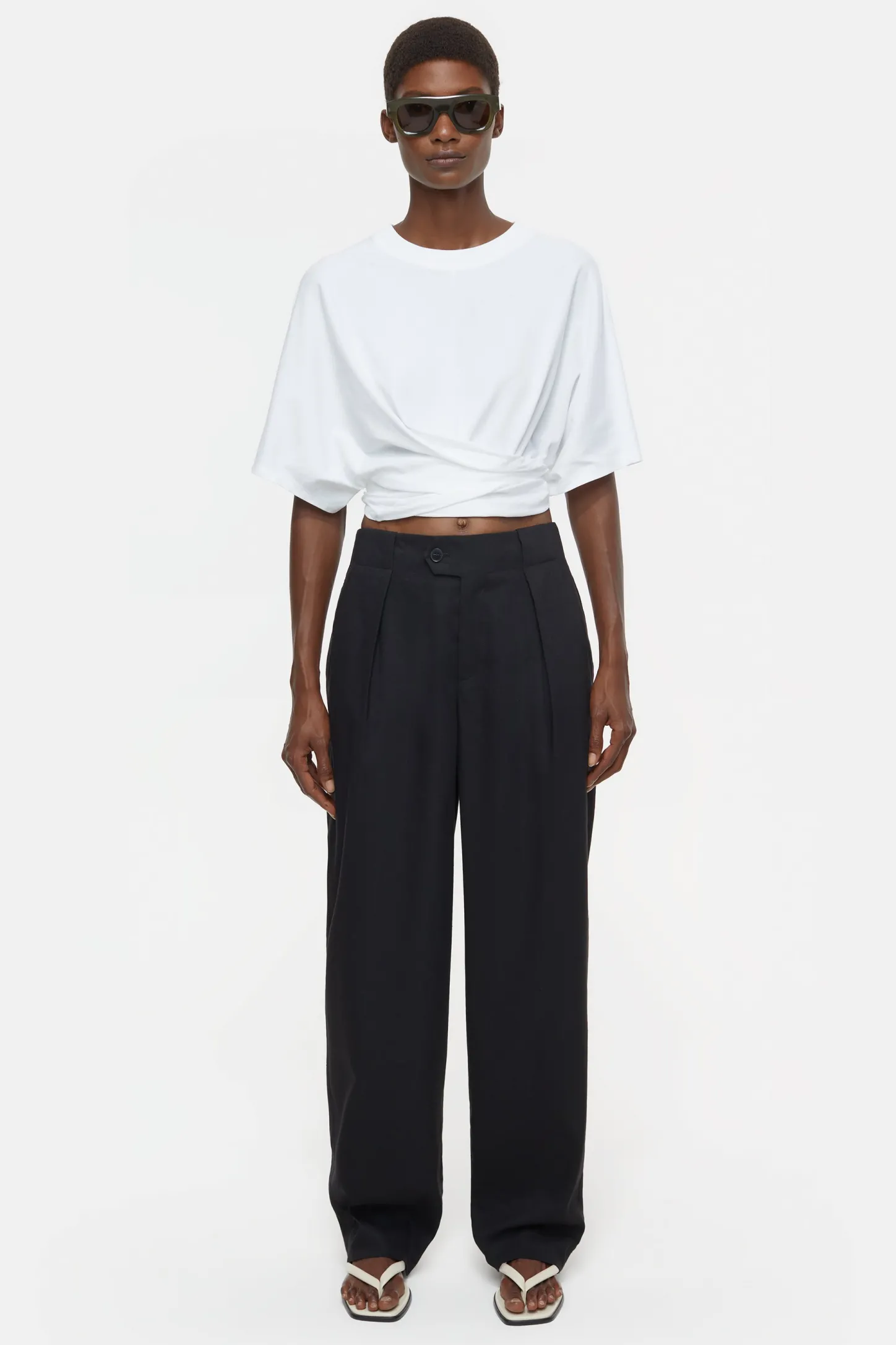 CLOSED Lange Denim>Relaxte Broek - Stijlnaam Mawson Zwart