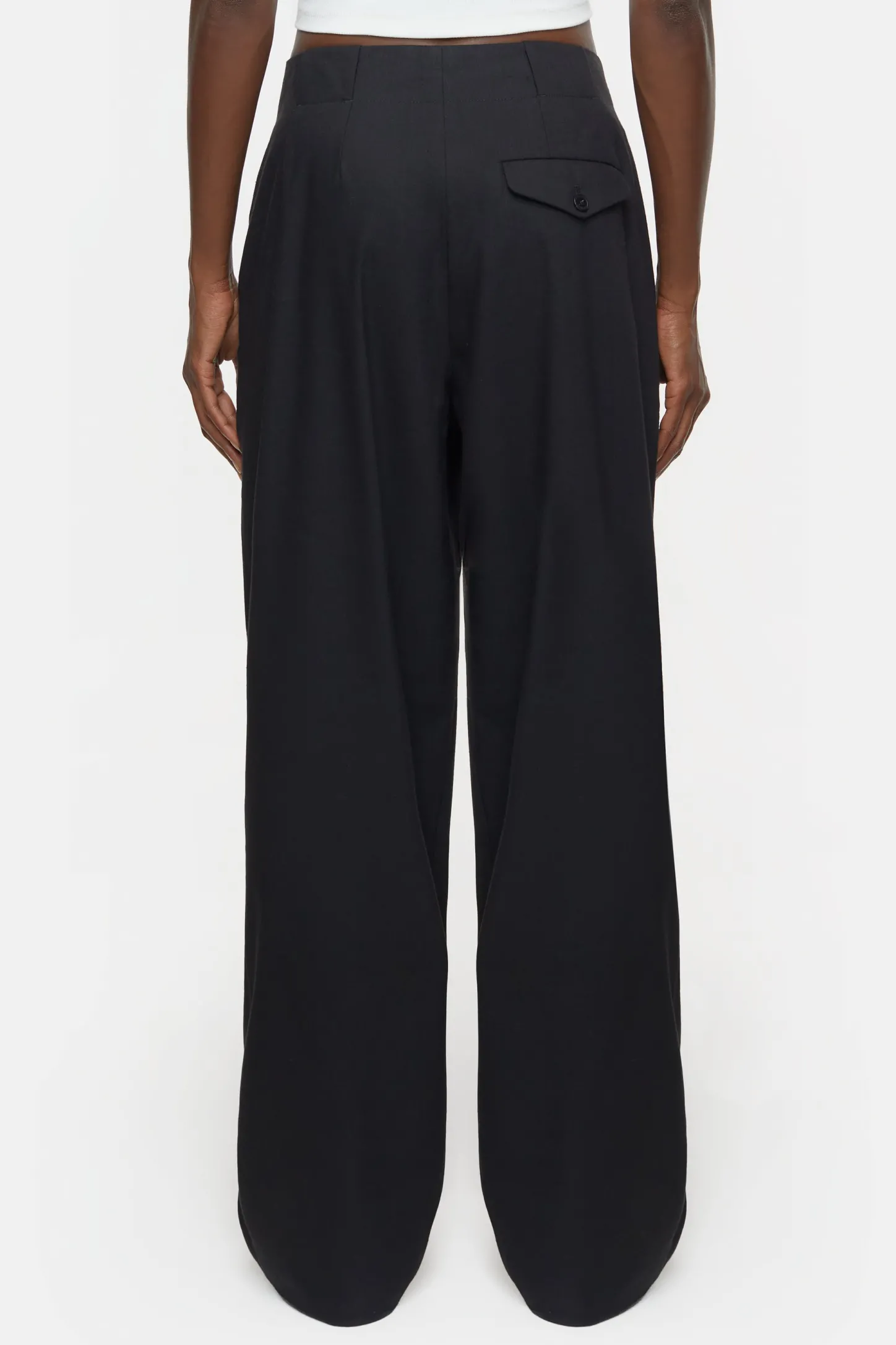 CLOSED Lange Denim>Relaxte Broek - Stijlnaam Mawson Zwart
