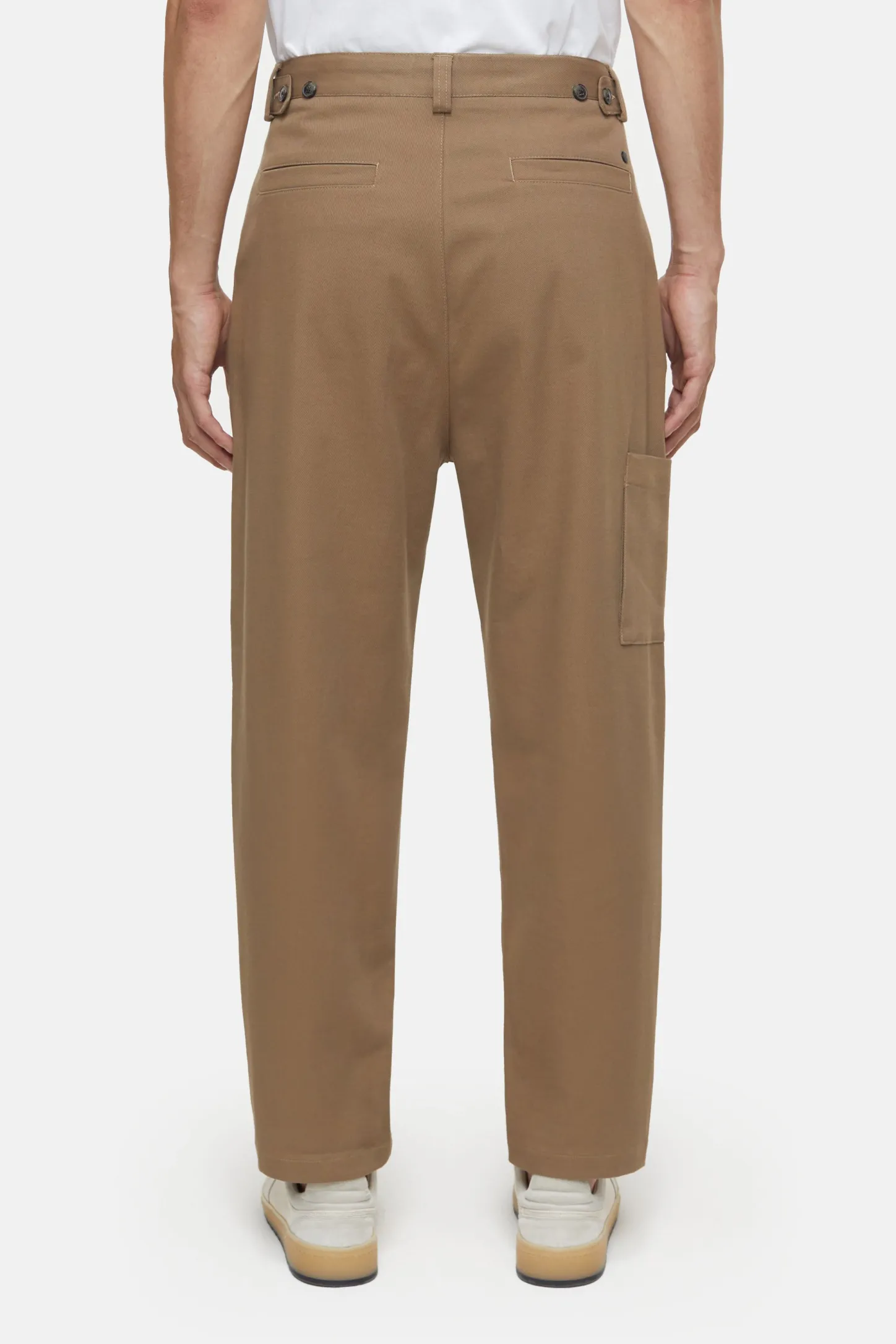 CLOSED Broek>Relaxte Broek - Stijlnaam Dover Taps Toelopend Teakhout