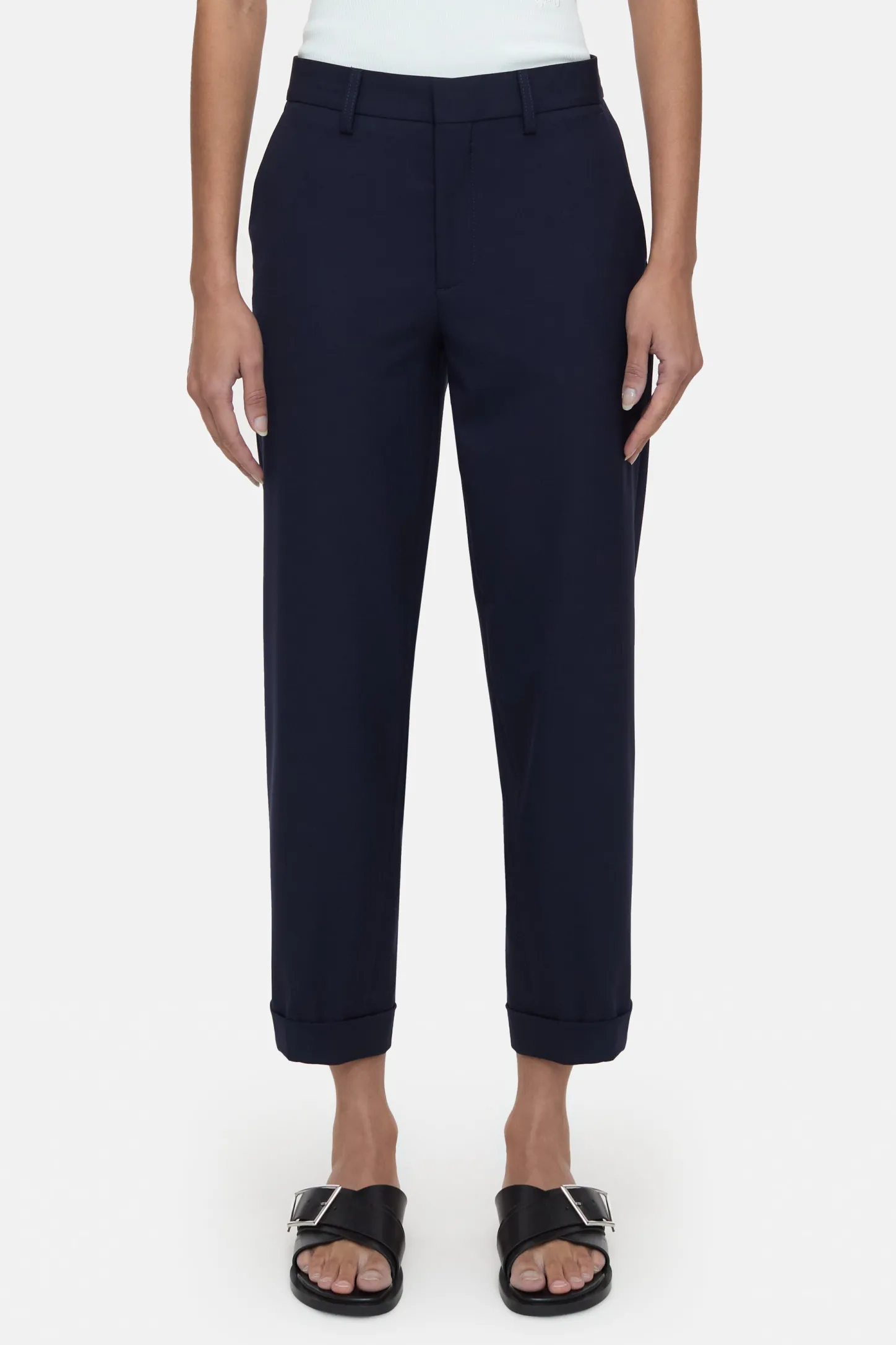 CLOSED Broek>Relaxte Broek - Stijlnaam Auckley Donkere Nacht