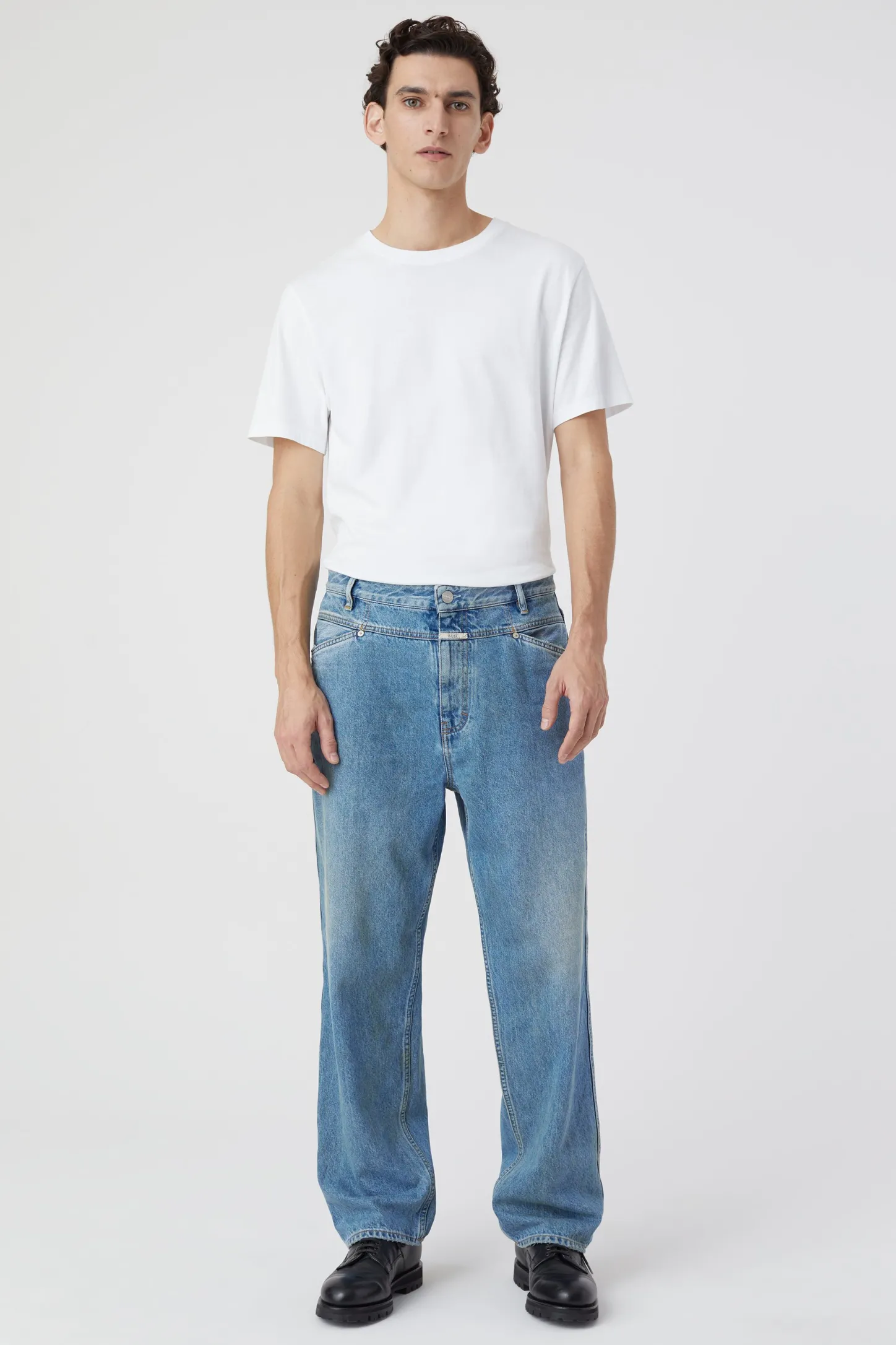 CLOSED 5-Pocketsjeans>Relaxte Jeans - Stijlnaam X-Treme Loose Midden Blauw
