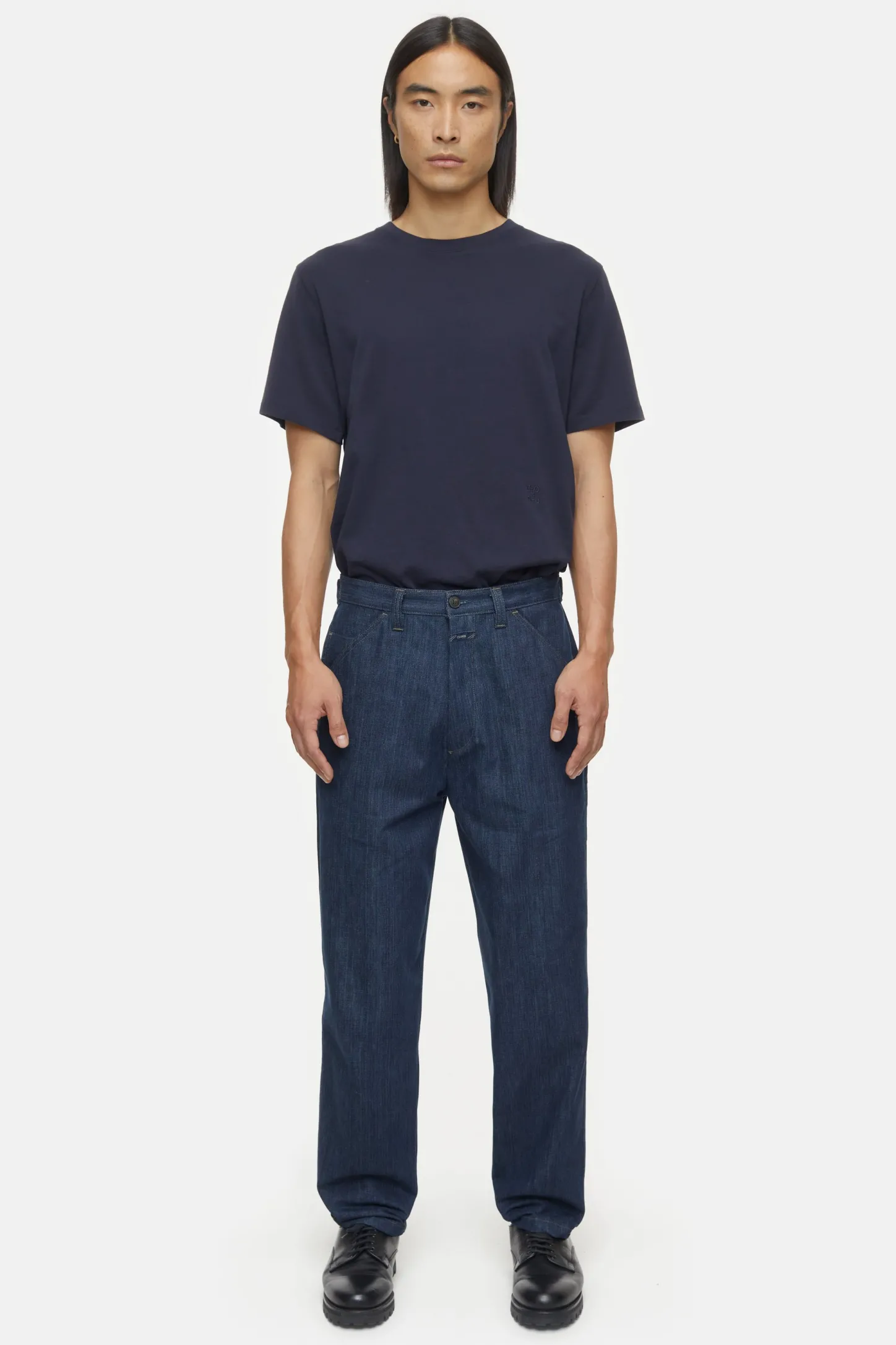 CLOSED Ontspannend>Relaxte Jeans - Stijlnaam Dover Taps Toelopend Donkerblauw