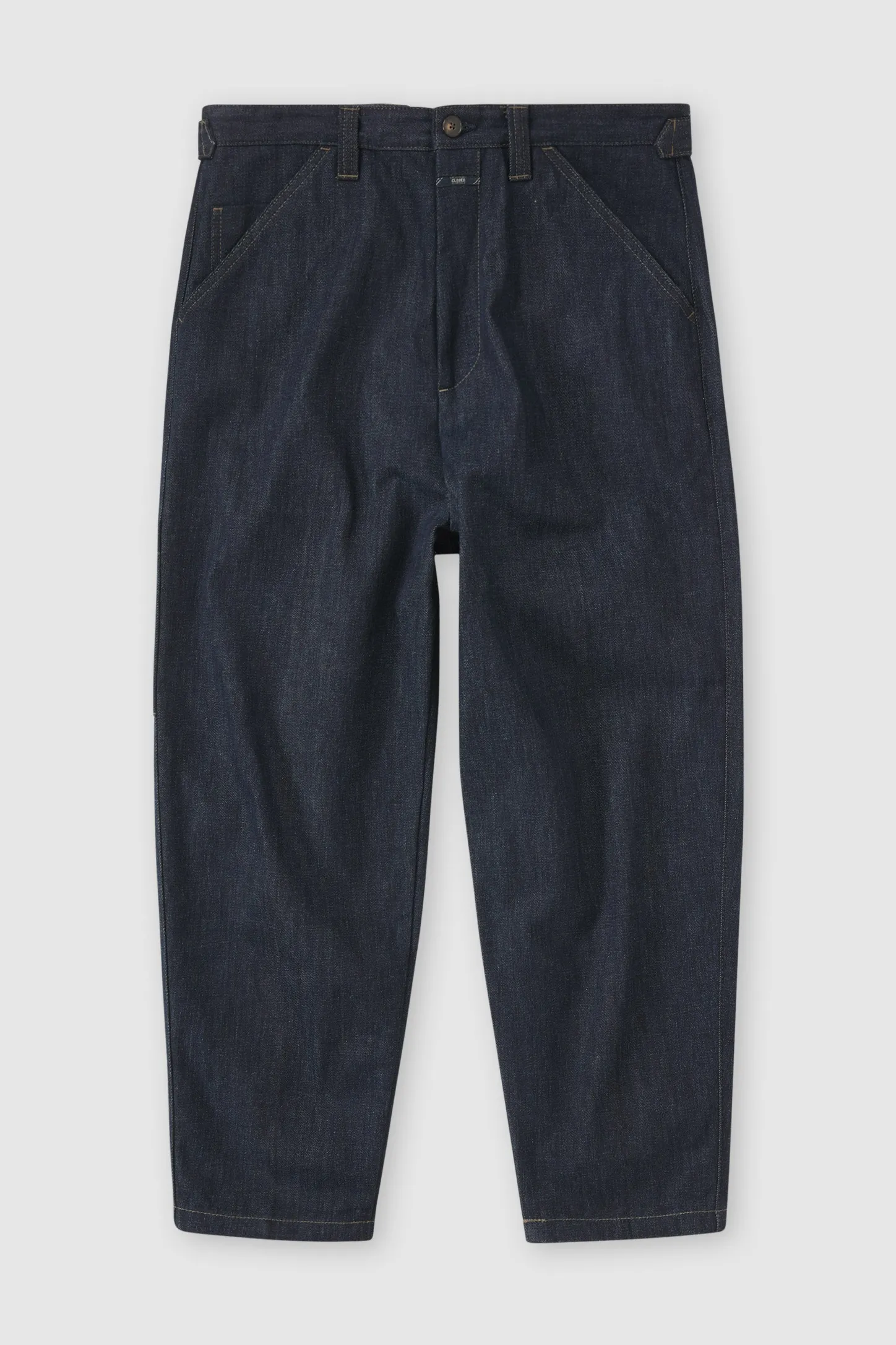 CLOSED Ontspannend>Relaxte Jeans - Stijlnaam Dover Taps Toelopend Donkerblauw
