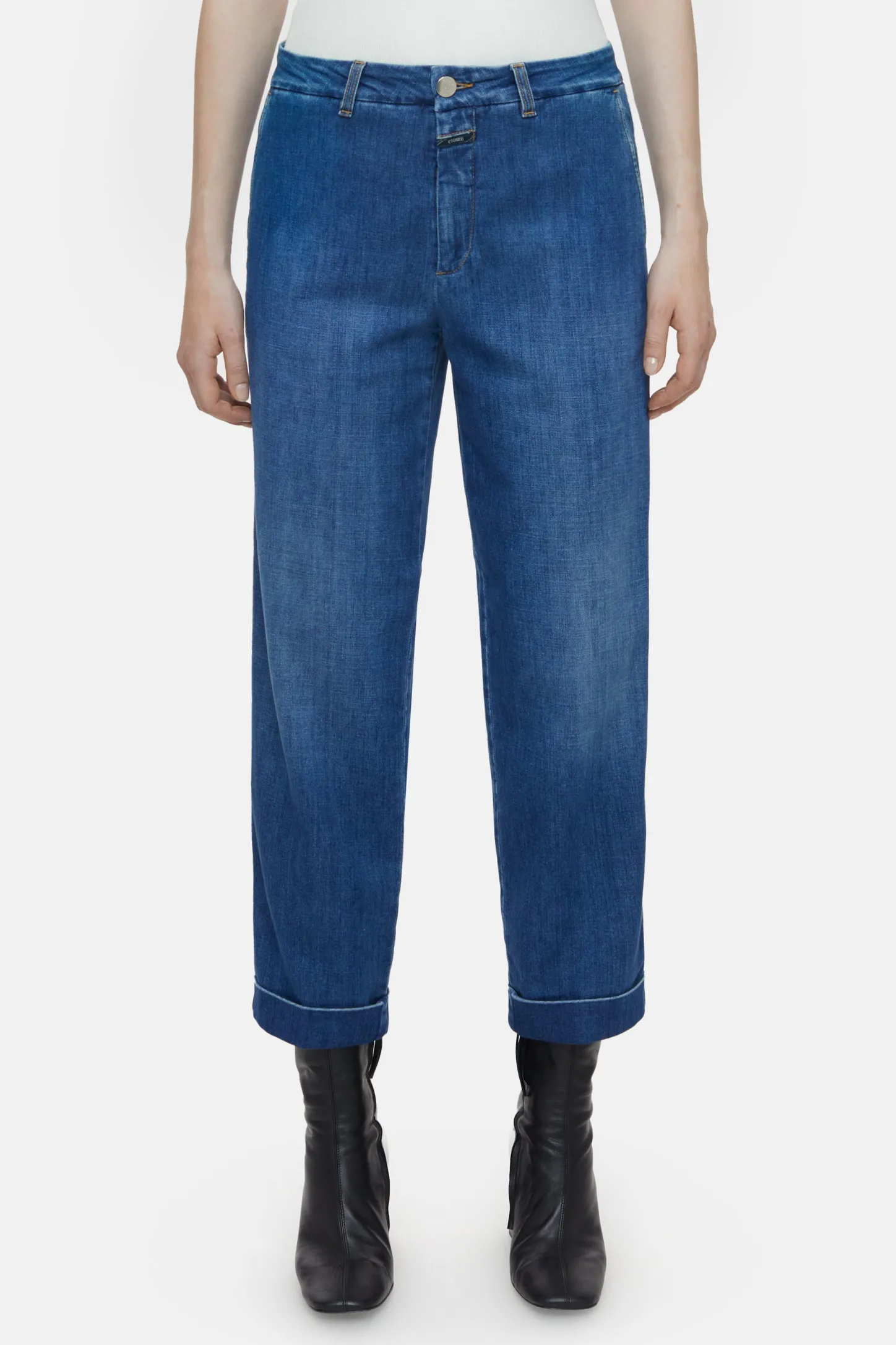 CLOSED Ontspannend>Relaxte Jeans - Stijlnaam Auckley Donkerblauw