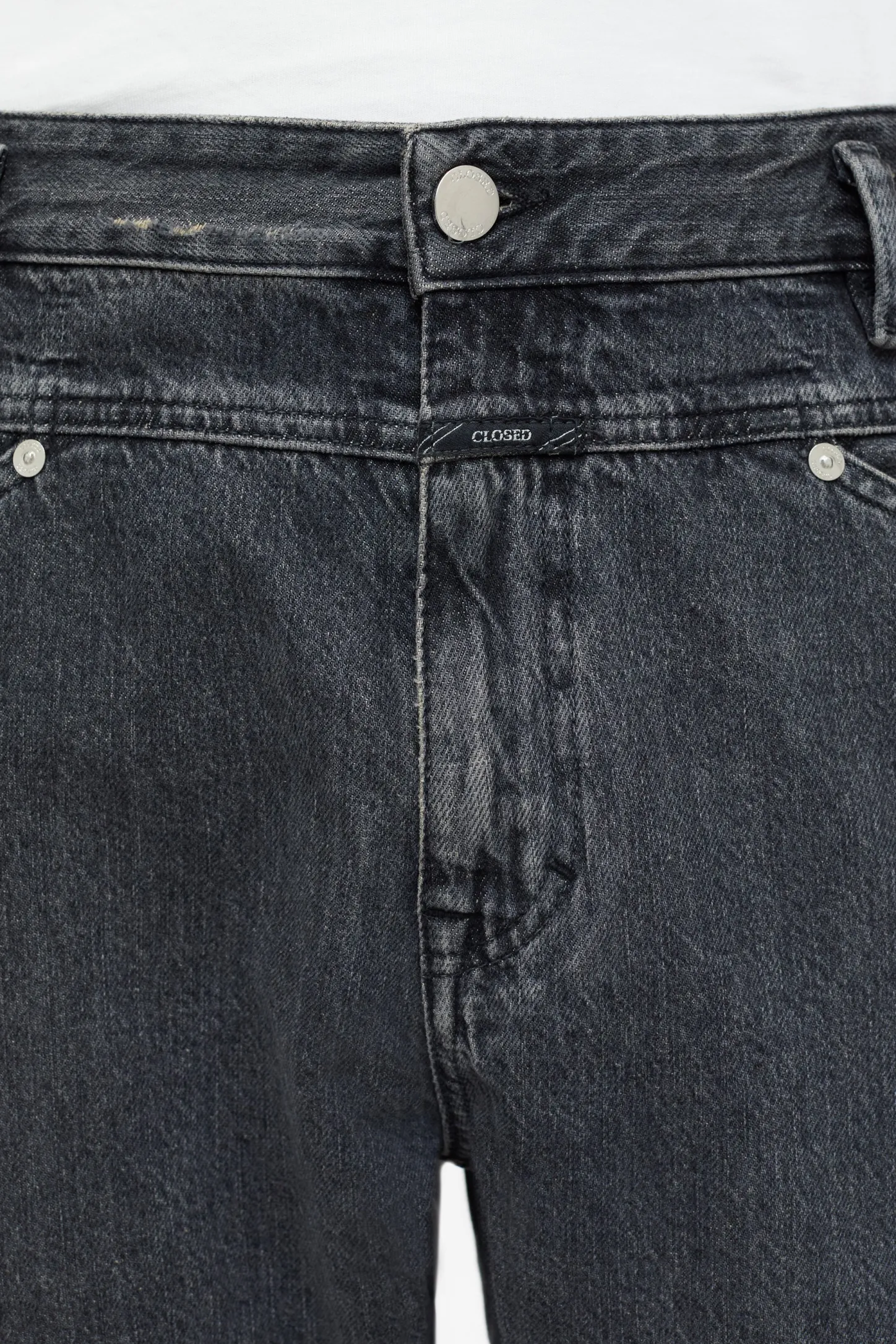 CLOSED Ontspannend>Relaxte Jeans - Stijlnaam X-Lent Tapered Donker Grijs