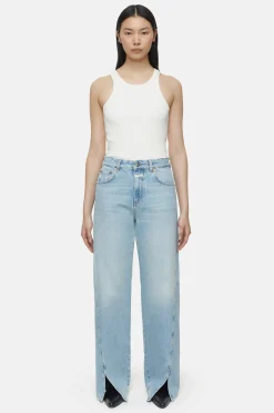CLOSED Lange Denim>Relaxte Jeans - Stijlnaam Howea Midden Blauw