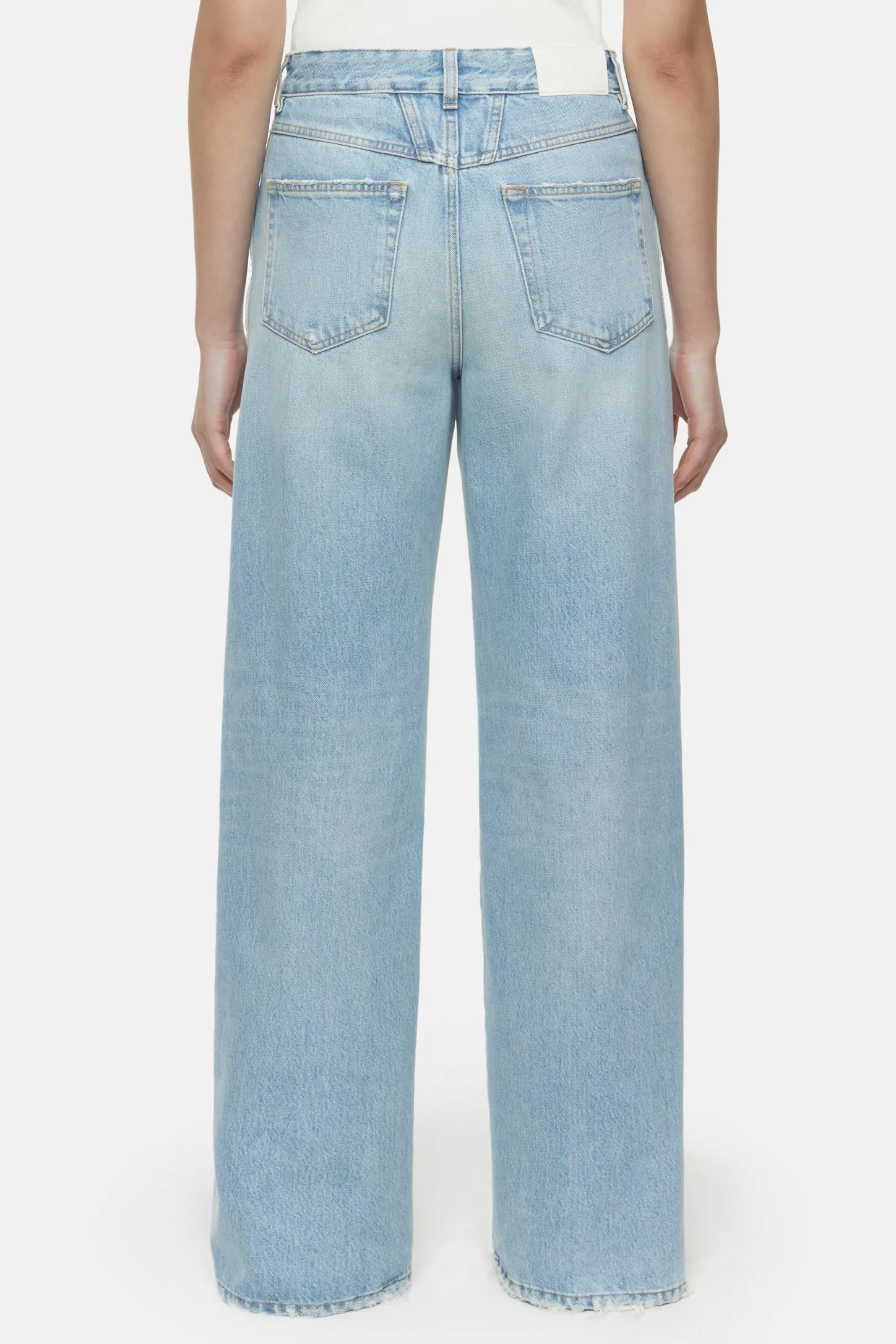 CLOSED Lange Denim>Relaxte Jeans - Stijlnaam Howea Midden Blauw