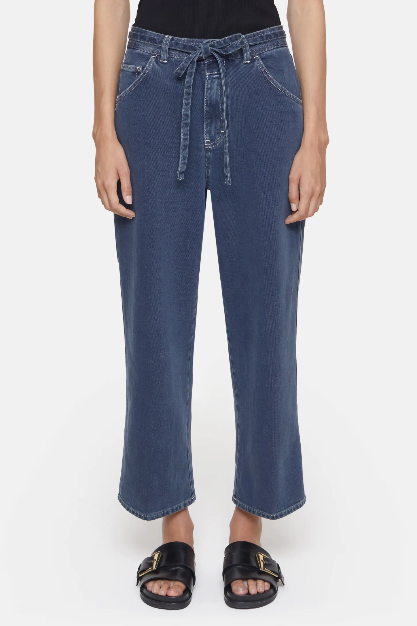 CLOSED Ras>Relaxte Jeans - Stijlnaam Neige Donkerblauw
