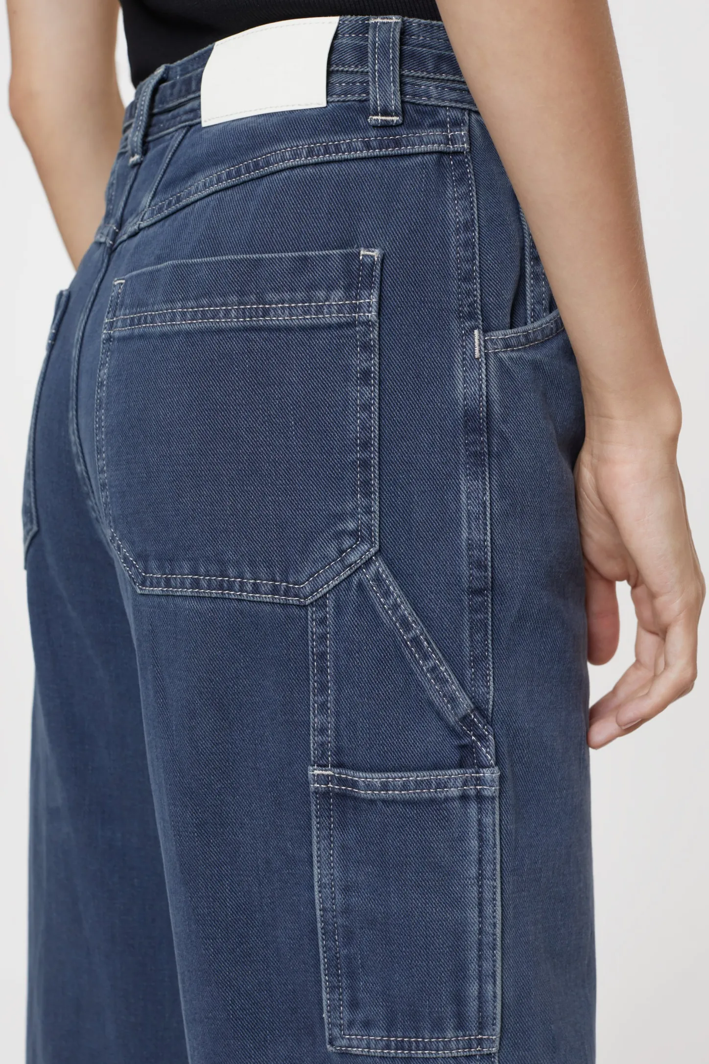CLOSED Ras>Relaxte Jeans - Stijlnaam Neige Donkerblauw