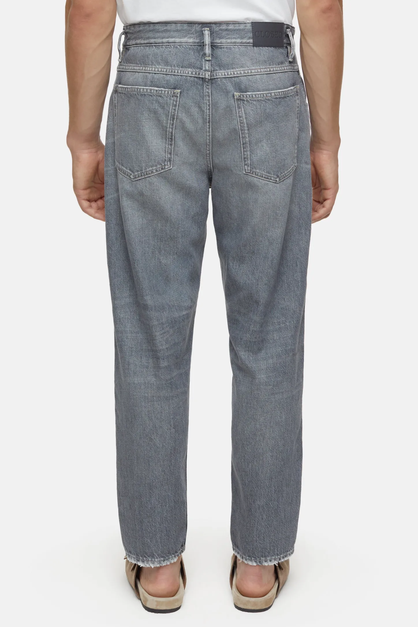 CLOSED Jeans>Relaxte Jeans - Stijlnaam X-Lent Tapered Donker Grijs