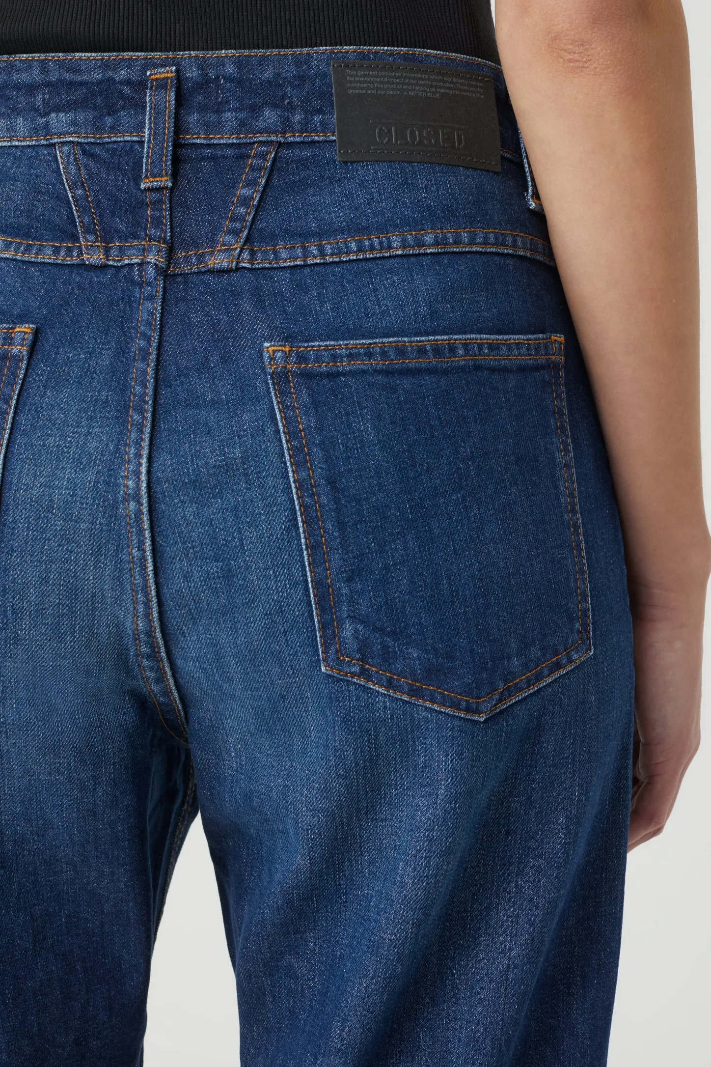 CLOSED Eco-Denim>Relaxte Jeans - Stijlnaam X-Lent Donkerblauw