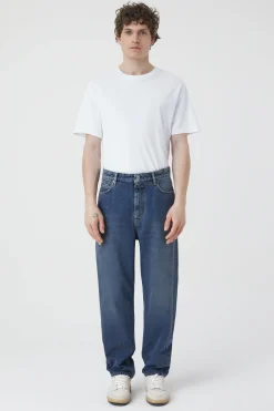 CLOSED Blauwe Spijkerbroek>Relaxte Jeans - Stijlnaam Springdale Relaxed Donkerblauw