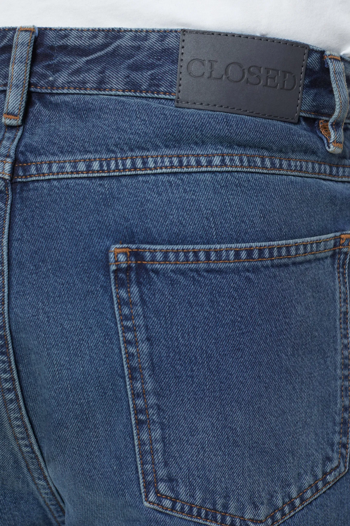CLOSED Blauwe Spijkerbroek>Relaxte Jeans - Stijlnaam Springdale Relaxed Donkerblauw