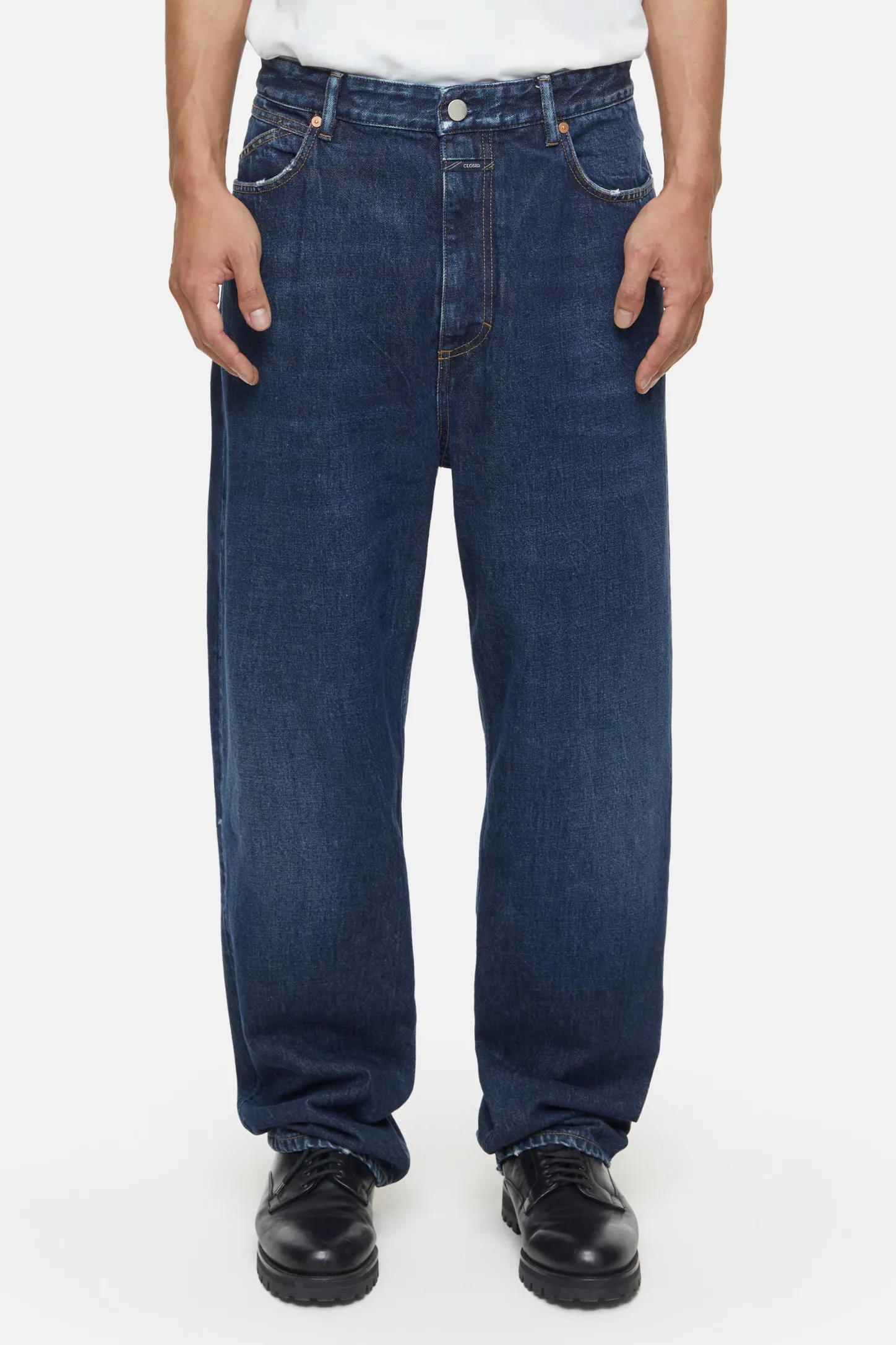 CLOSED Ontspannend>Relaxte Jeans - Stijlnaam Springdale Relaxed Donkerblauw