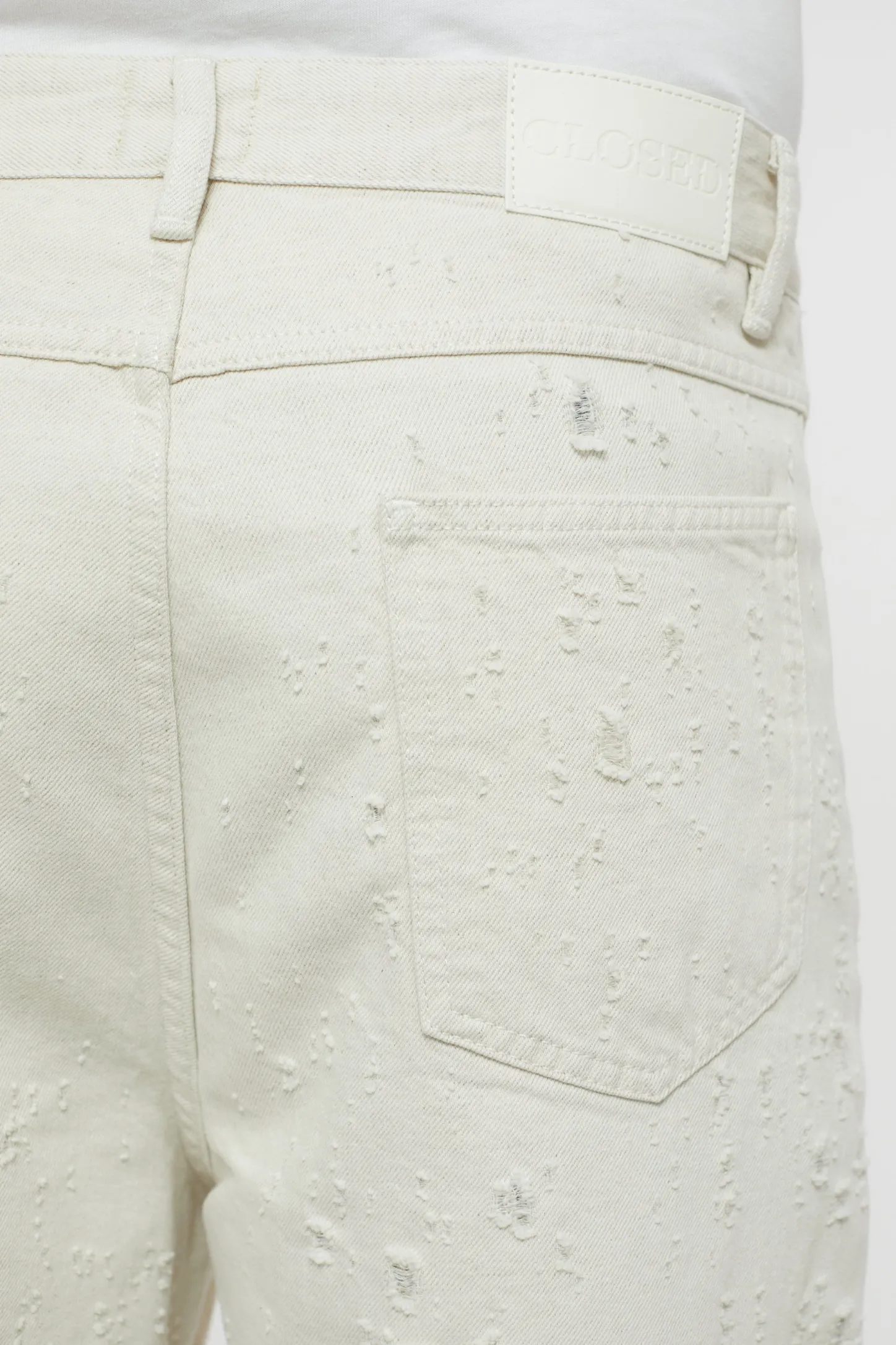 CLOSED Ontspannend>Relaxte Jeans - Stijlnaam Springdale Relaxed Ecru