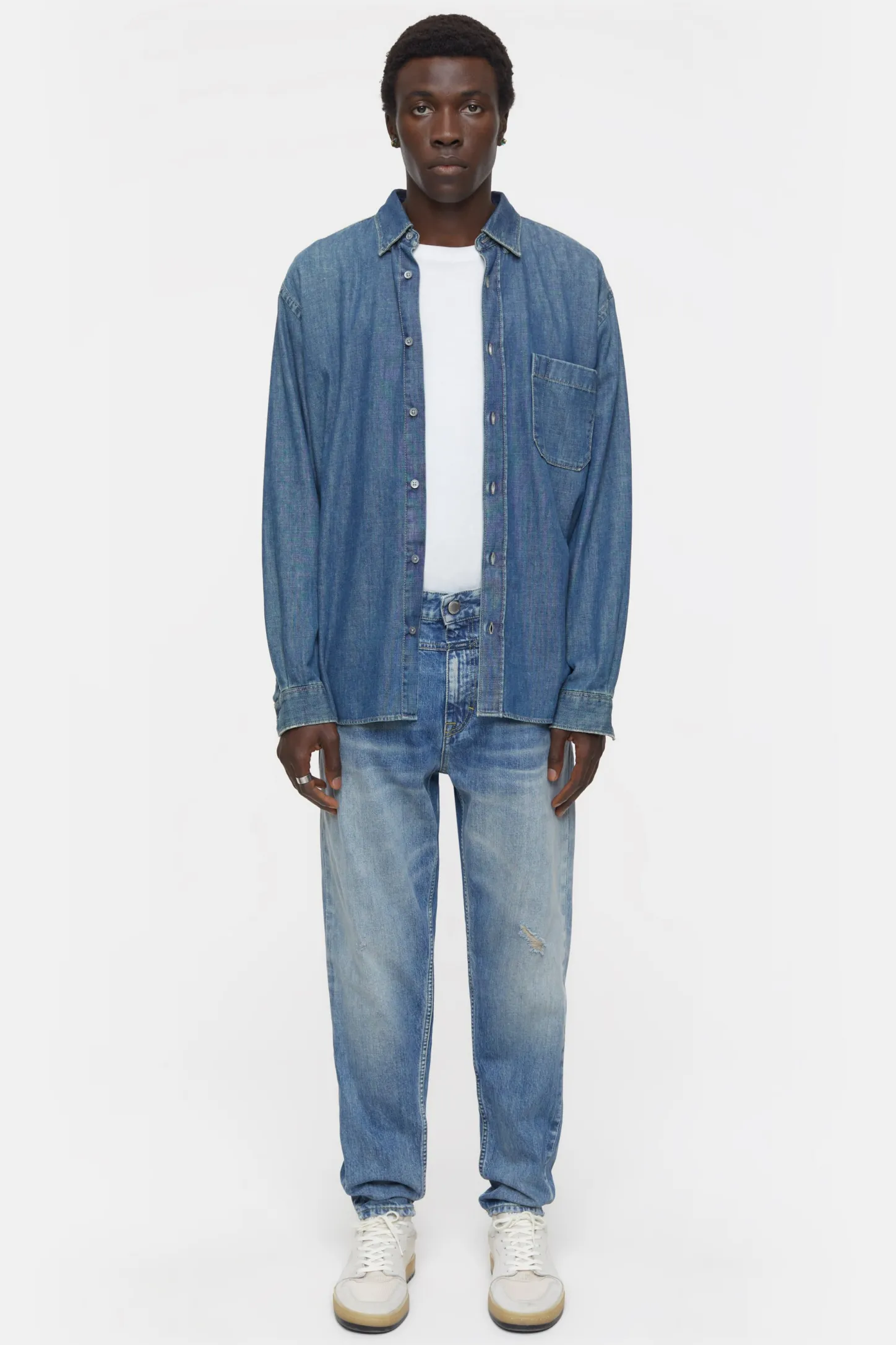 CLOSED X-Pocket-Jeans>Relaxte Jeans - Stijlnaam X-Lent Tapered Midden Blauw