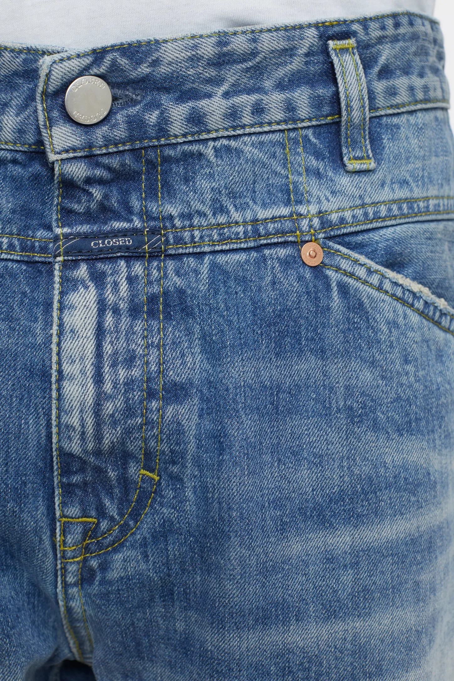 CLOSED X-Pocket-Jeans>Relaxte Jeans - Stijlnaam X-Lent Tapered Midden Blauw