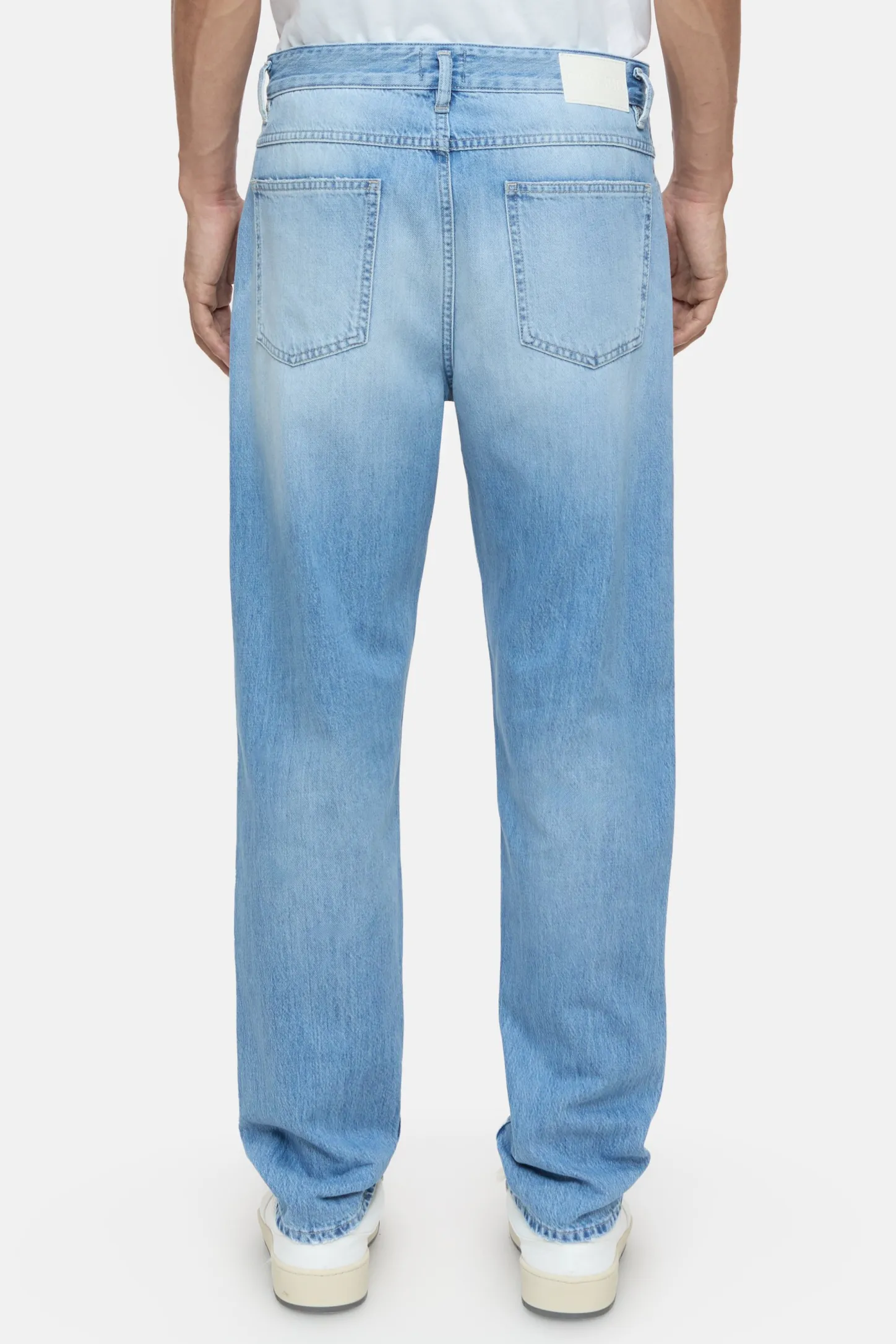 CLOSED Blauwe Spijkerbroek>Relaxte Jeans - Stijlnaam X-Lent Tapered Lichtblauw