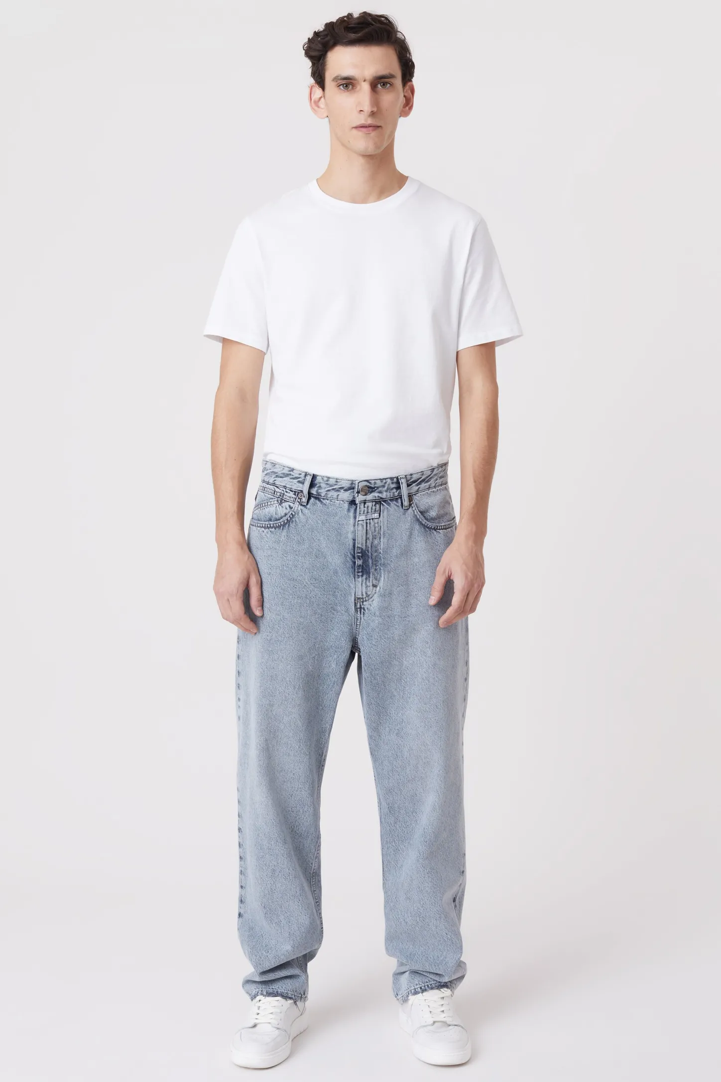 CLOSED Blauwe Spijkerbroek>Relaxte Jeans - Stijlnaam Springdale Relaxed Lichtblauw