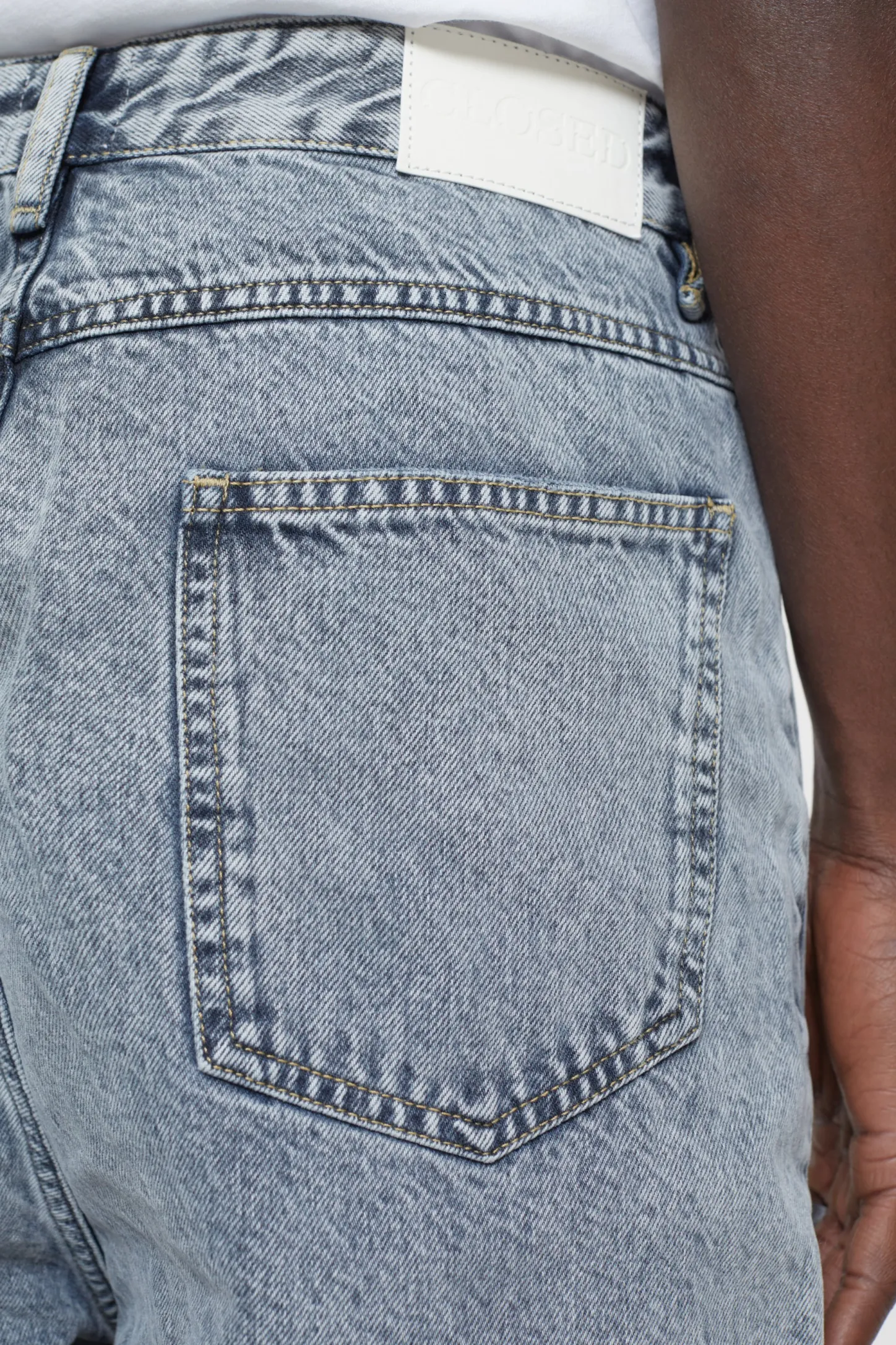 CLOSED Blauwe Spijkerbroek>Relaxte Jeans - Stijlnaam Springdale Relaxed Lichtblauw
