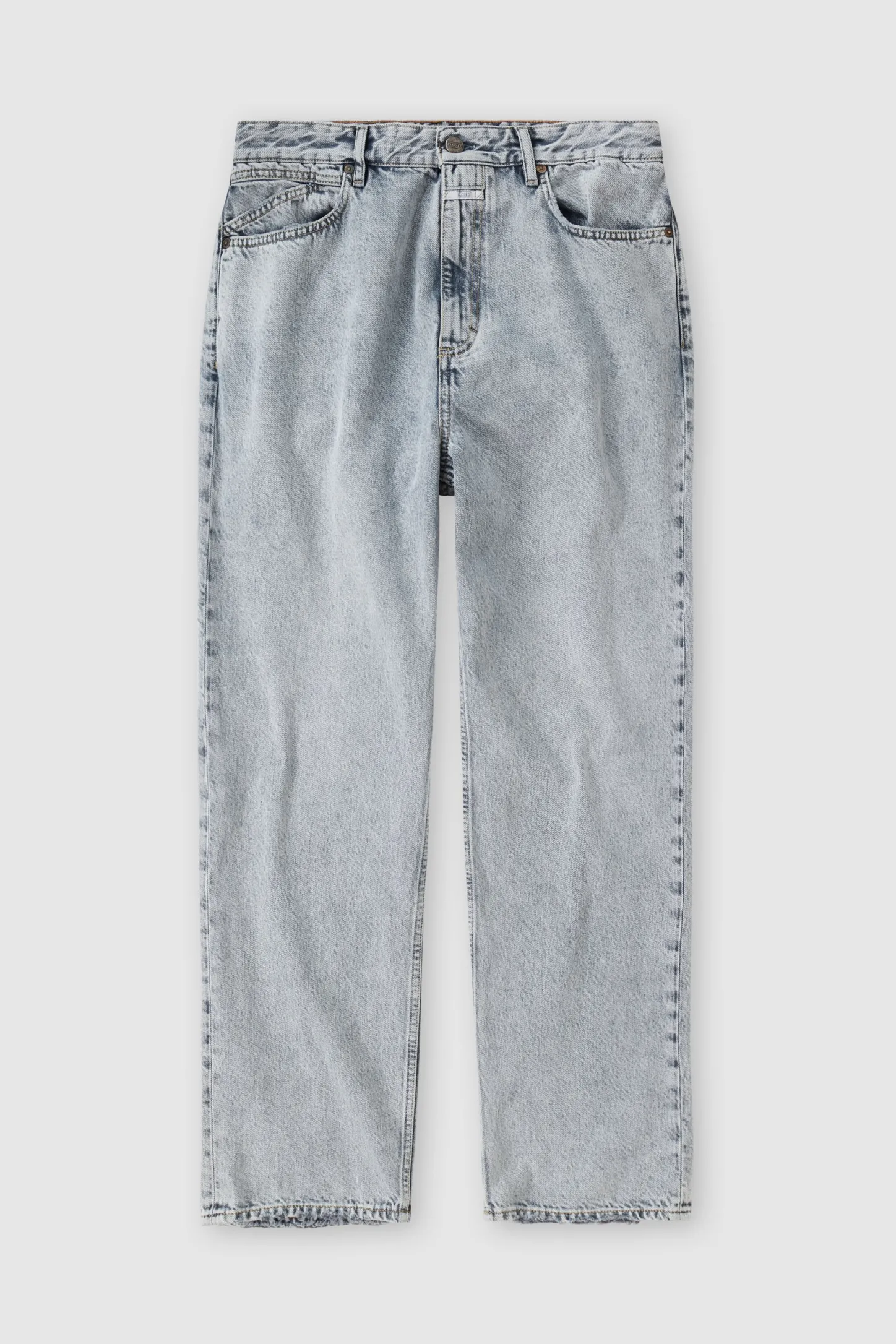 CLOSED Blauwe Spijkerbroek>Relaxte Jeans - Stijlnaam Springdale Relaxed Lichtblauw