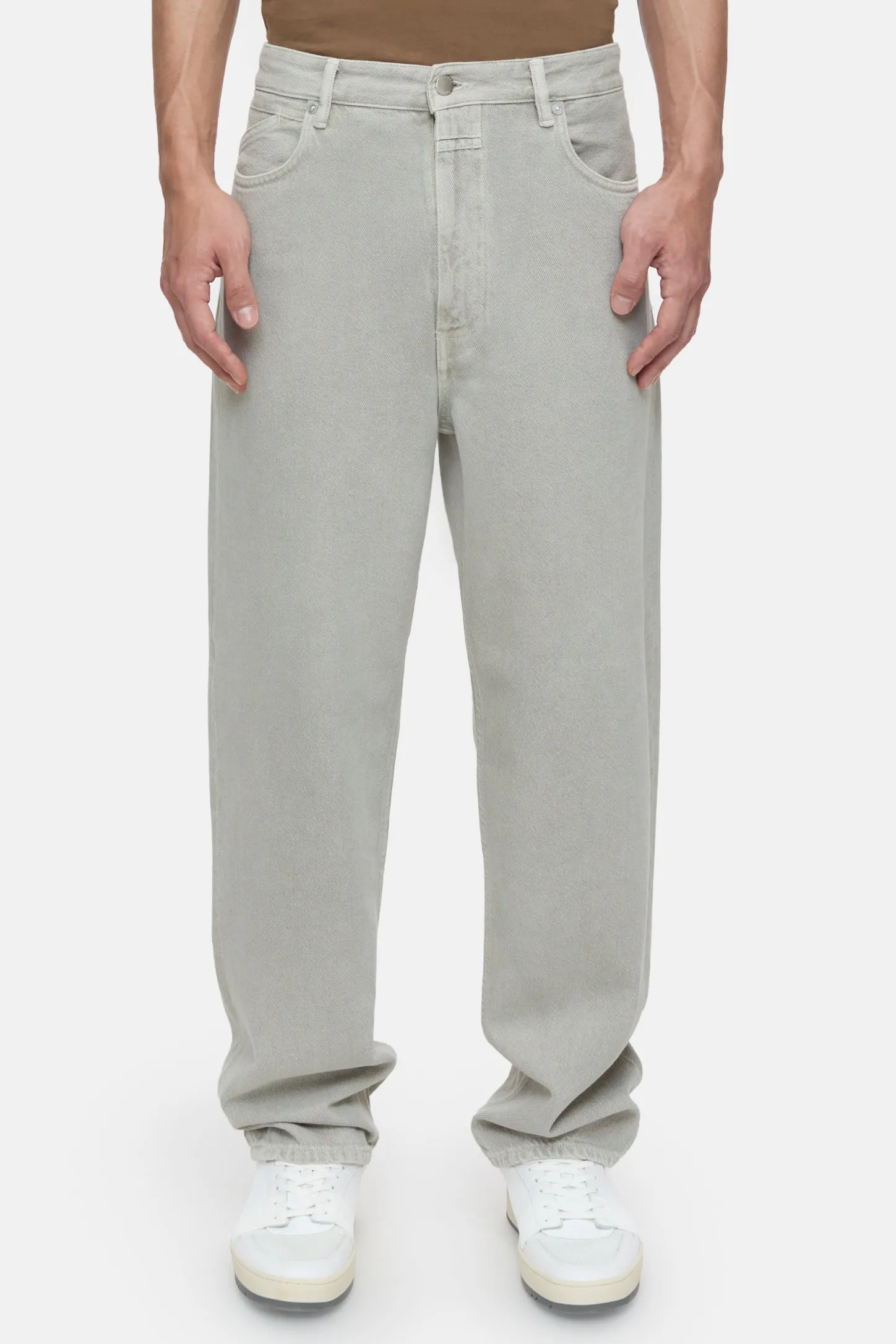 CLOSED Jeans>Relaxte Jeans - Stijlnaam Springdale Relaxed Limoenbeige