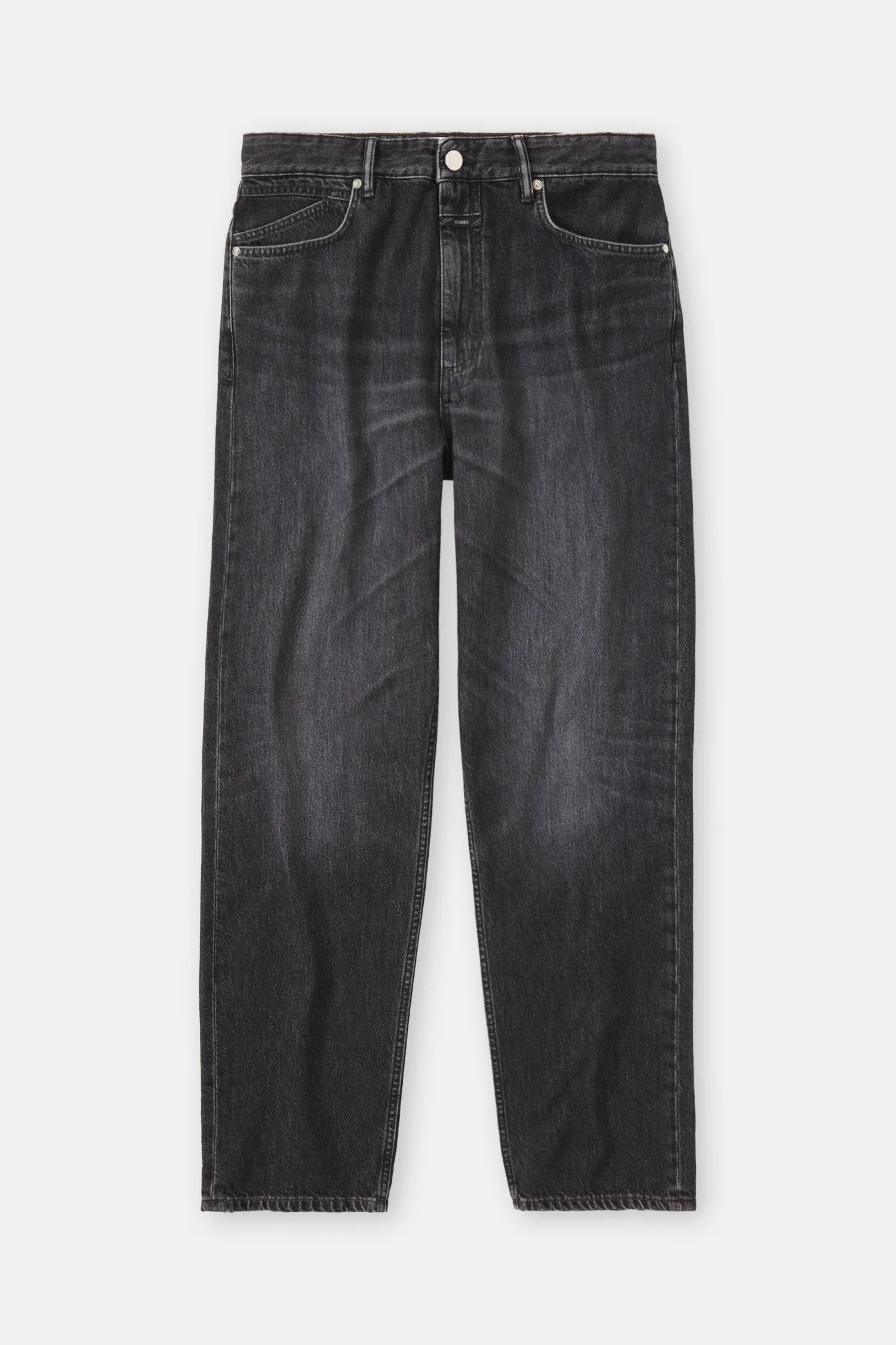 CLOSED Grijze Spijkerbroek>Relaxte Jeans - Stijlnaam Springdale Relaxed Donker Grijs