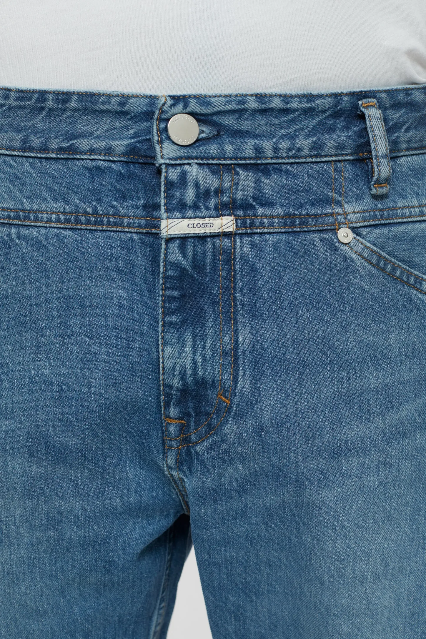 CLOSED X-Pocket-Jeans>Relaxte Jeans - Stijlnaam X-Lent Tapered Midden Blauw