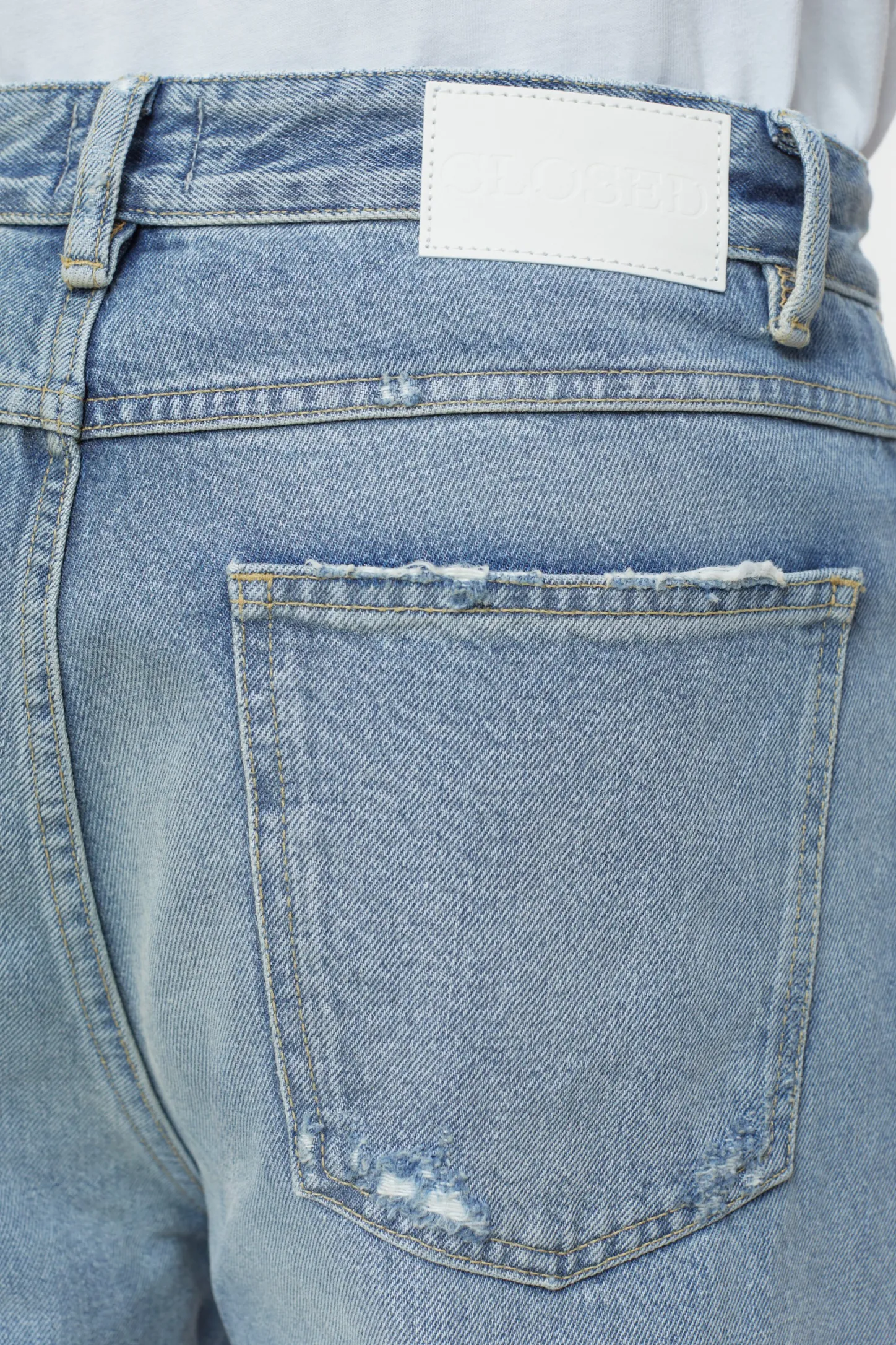 CLOSED 5-Pocketsjeans>Relaxte Jeans - Stijlnaam Springdale Relaxed Lichtblauw