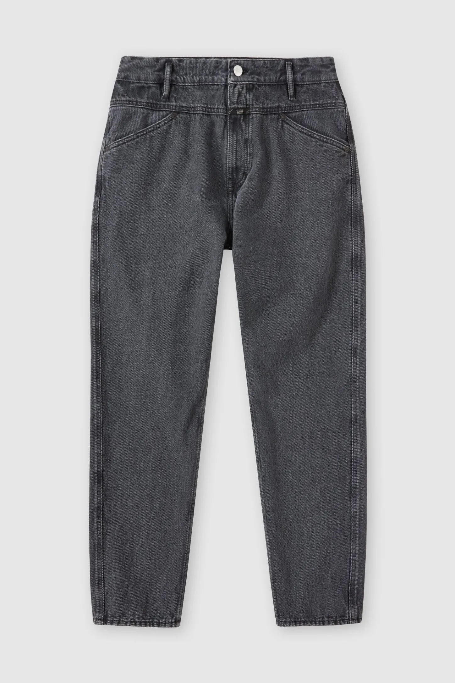 CLOSED Zwarte Broek>Relaxte Jeans - Stijlnaam X-Lent Tapered Zwartzwart