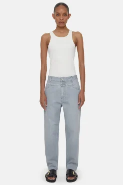 CLOSED X-Pocket-Familie>Relaxte Jeans - Stijlnaam X-Lent Lichtgrijs